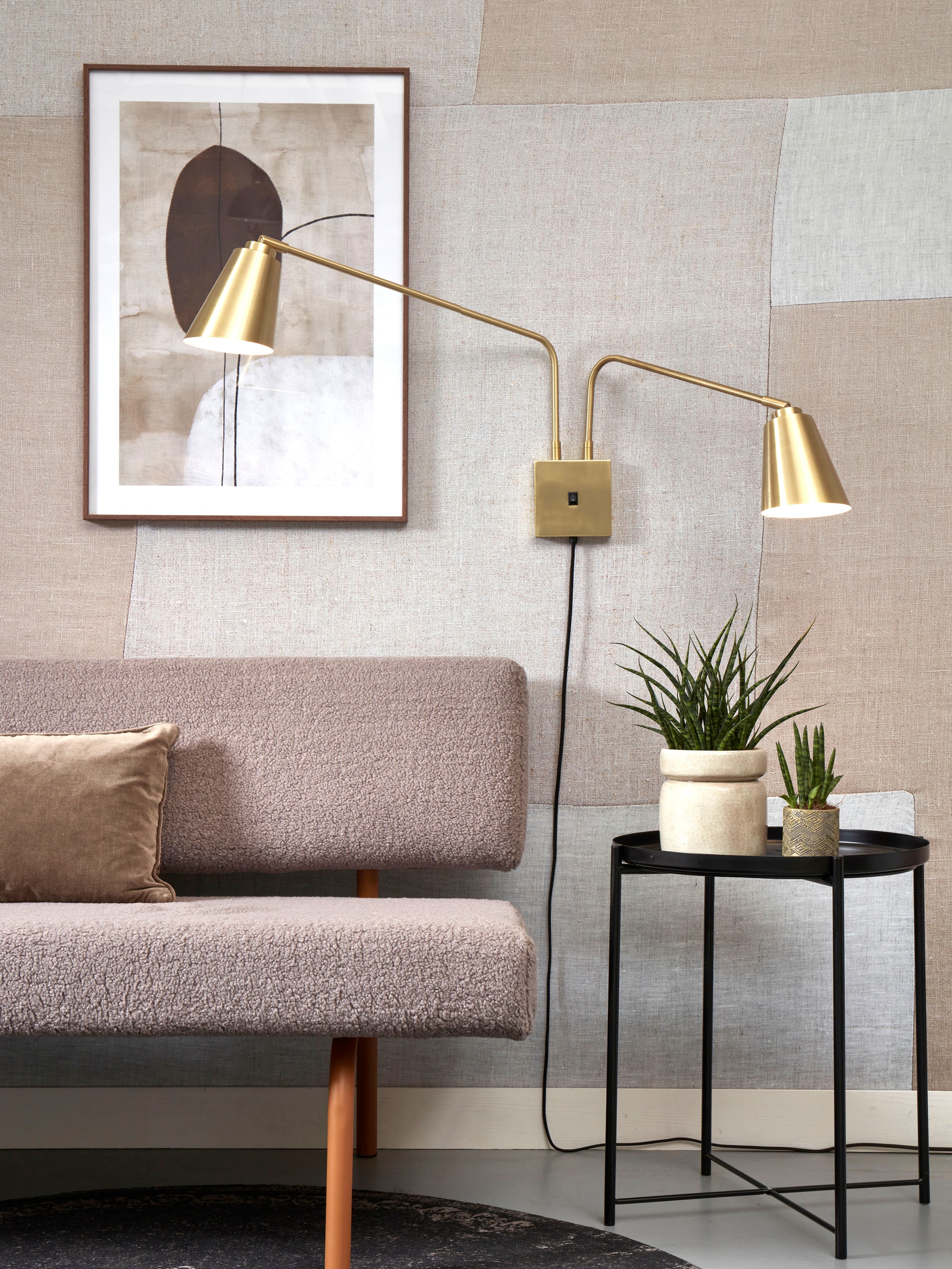 it's About RoMi Wandleuchte »BREMEN« E27 1 Stk. Bewegbar in alle Richtungen