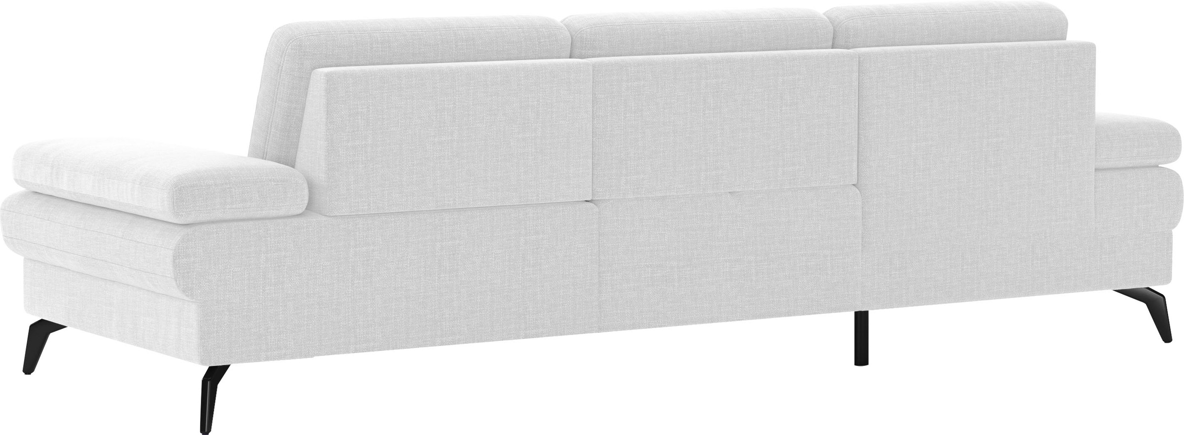 sit&more Ecksofa »Morris L-Form, inkl. Sitztiefenverstellung«, wahlweise mit Armteilverstellung, Bettfunktion & Bettkasten