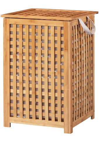 welltime Wäschekorb »Bambus«, Wäschesammler in der Breite 40 cm, Wäschebox aus Bambus,... kaufen