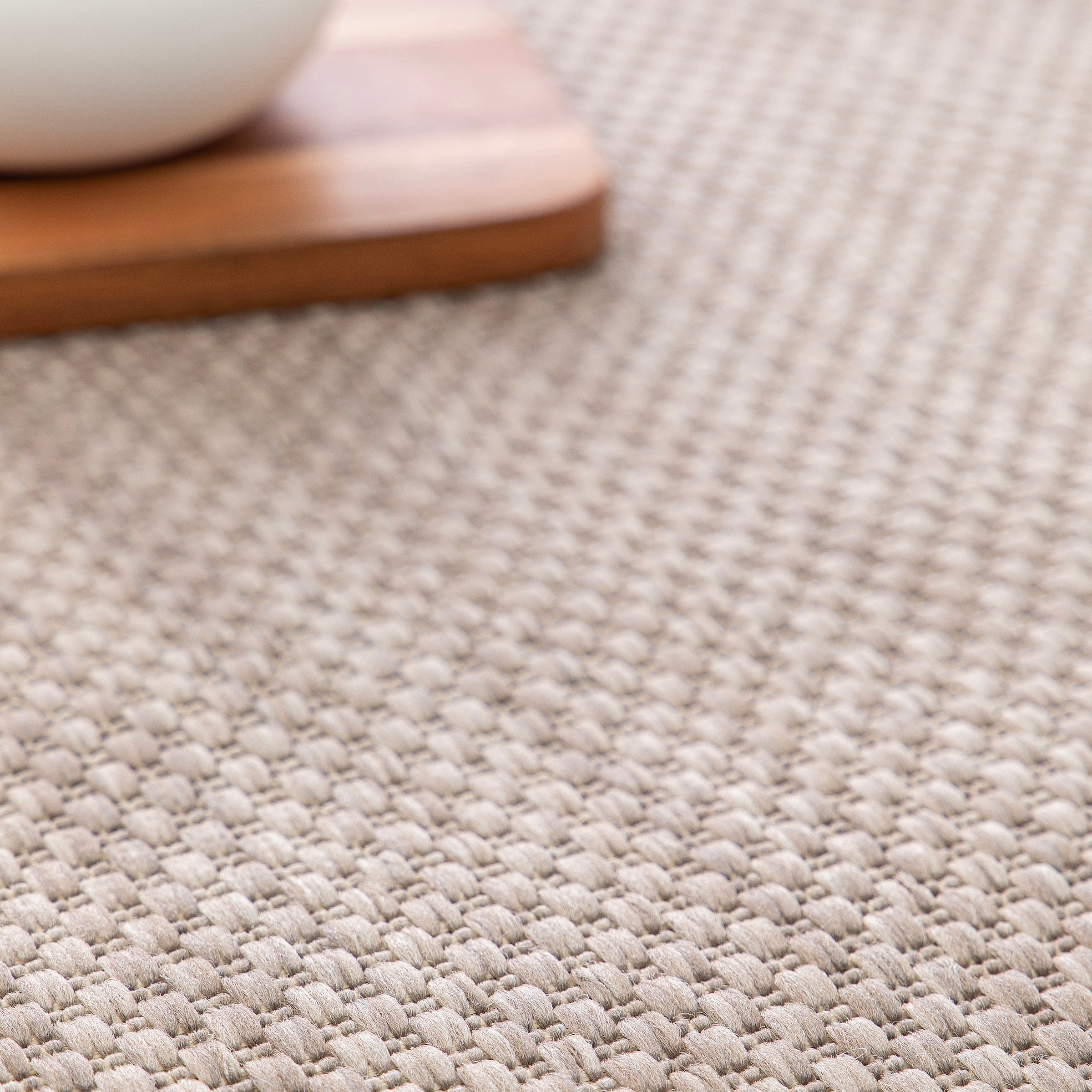 my home Teppich »Florida, Made in Belgium«, rechteckig, 7 mm Höhe, Outdoor, Sisal-Optik, für Balkon & Terrasse, Wetterfest & UV-beständig