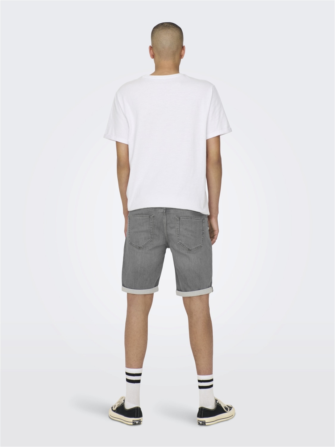 8. Bild von ONLY & SONS Jeansshorts »ONSPLY LIGHT BLUE 5189 SHORTS DNM NOOS«