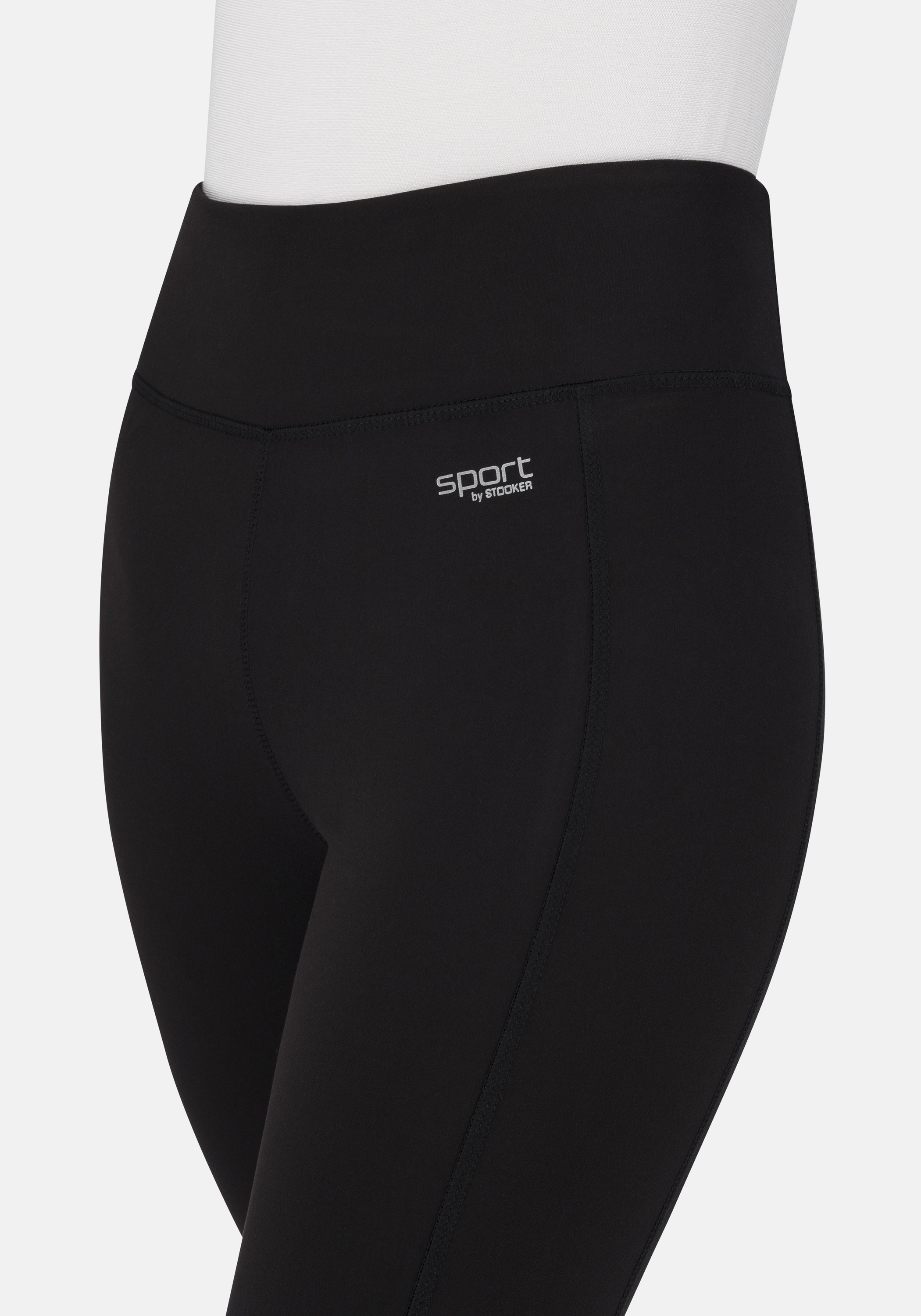 STOOKER WOMEN Leggings »Capri Fitnessleggings PISA«, Capri Fitnessleggings Slim Fit für Damen
