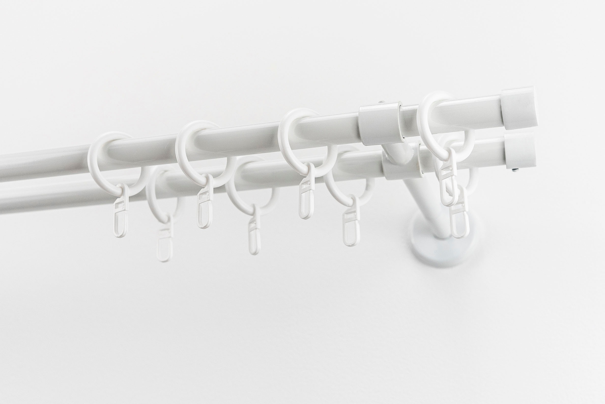 GARESA Gardinenstange »RUSTIKA« Ø 16 mm 2 läufig-läufig Wunschmaßlänge;Träg günstig online kaufen