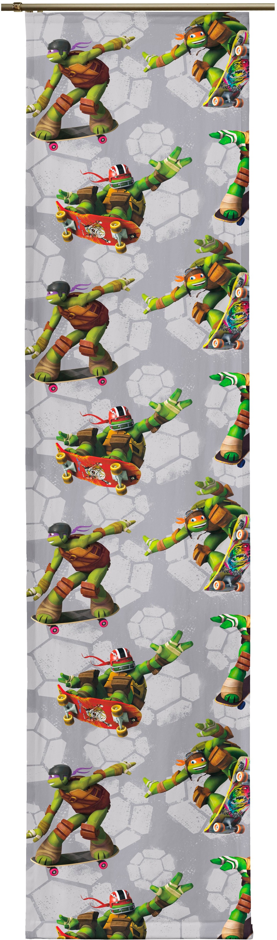 Wirth Schiebegardine »Turtles«, (1 St.), Nickelodeon