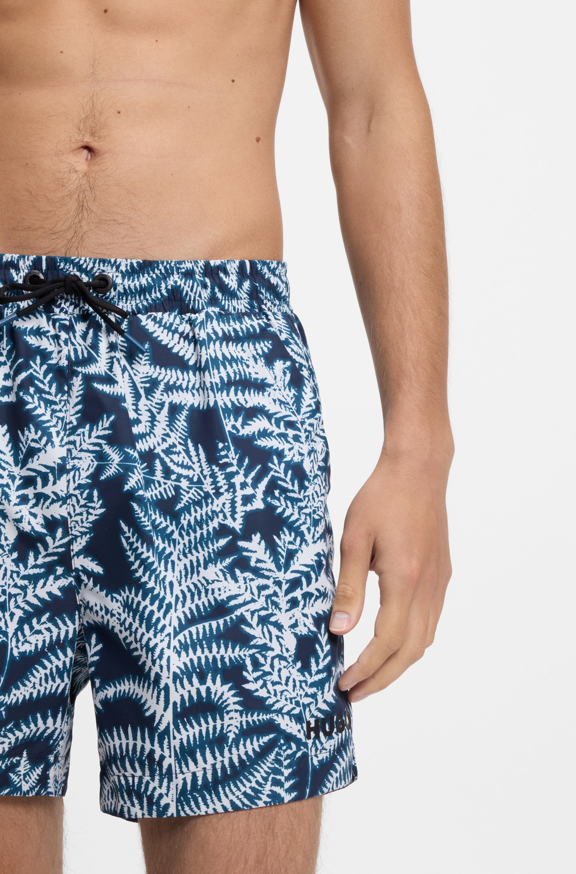 HUGO Underwear Badeshorts »CALALA« mit tropischen Muster