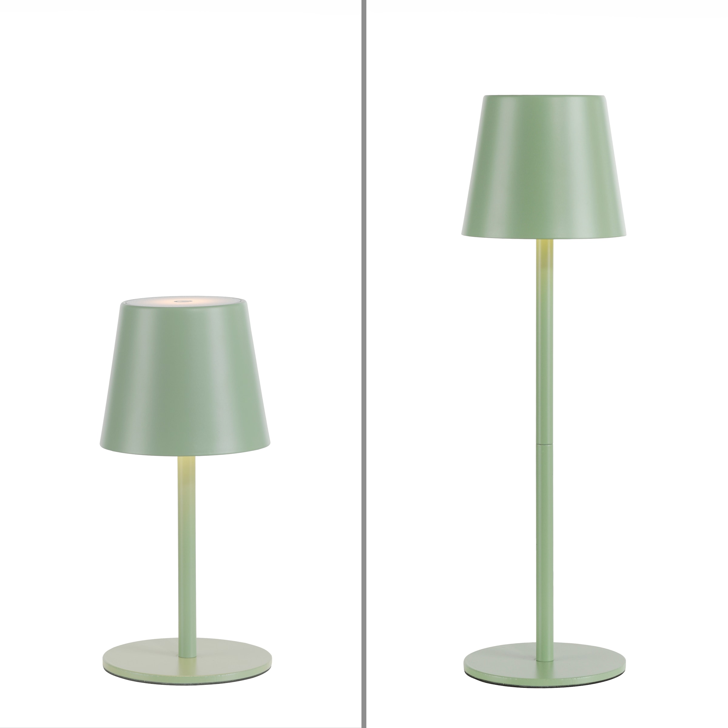 JUST LIGHT LED Tischleuchte »EURIA, 2er Set«, 1 flammig, Leuchtmittel LED-B günstig online kaufen