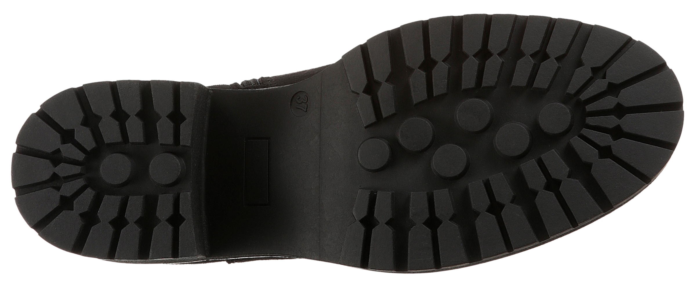 Aniston SHOES Chelseaboots, Stiefelette mit Reißverschluss und Stretcheinsatz - NEUE KOLLEKTION