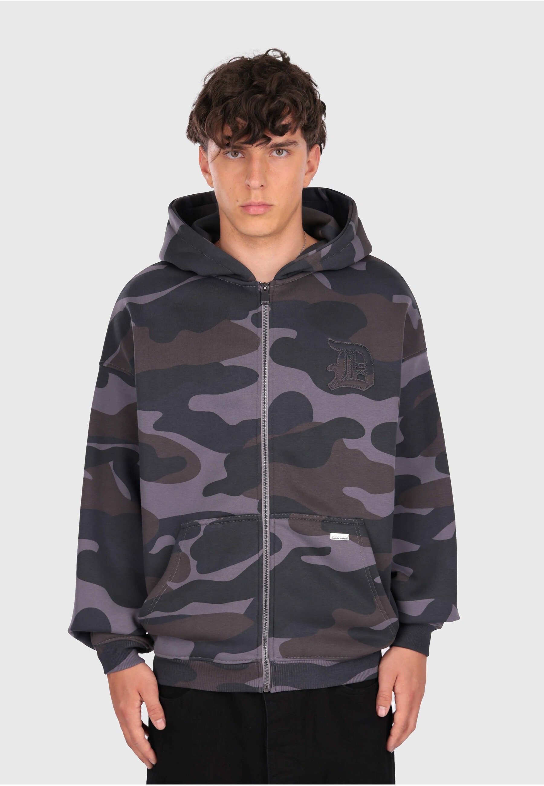 Dropsize Kapuzenpullover »Dropsize BOXY ZIPPER« 1