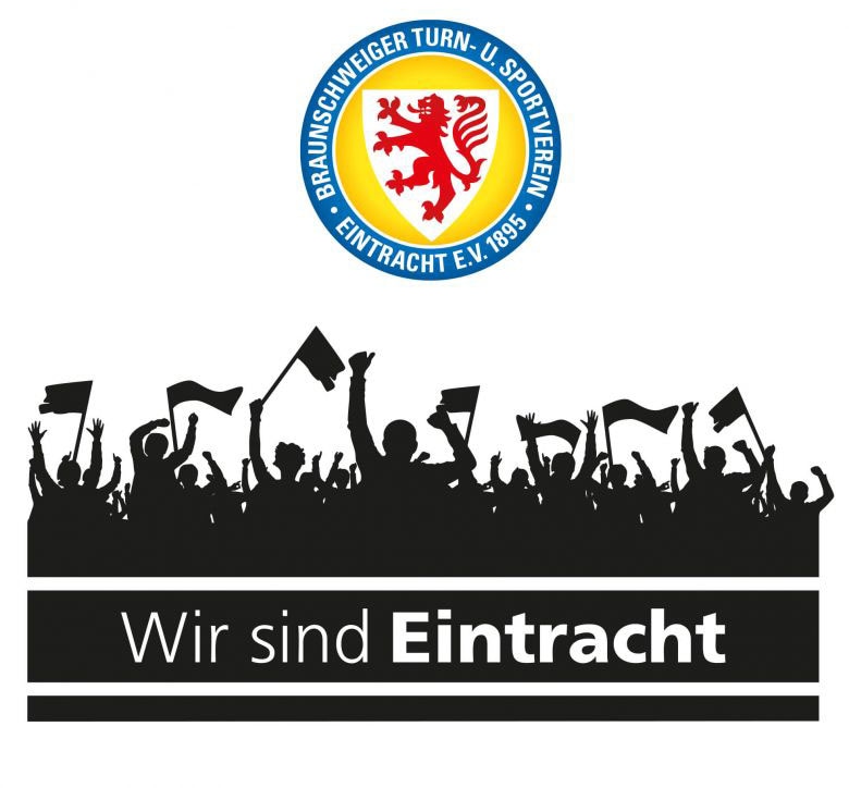 Wall-Art Wandtattoo »Eintracht Braunschweig Fans Logo«, (1 St.), selbstkleb günstig online kaufen