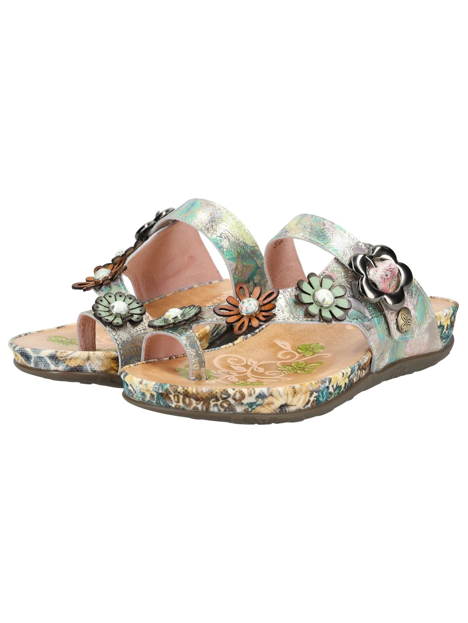 LAURA VITA Zehentrenner »LAURA VITA Pantoletten Leder«