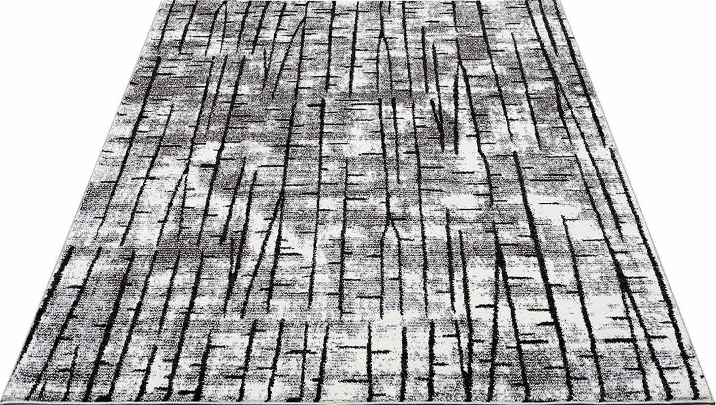 Carpet City Teppich »Moda 1139«, rechteckig, 11 mm Höhe, Läufer, weicher Kurzflor, abstrakt, Wohnzimmer