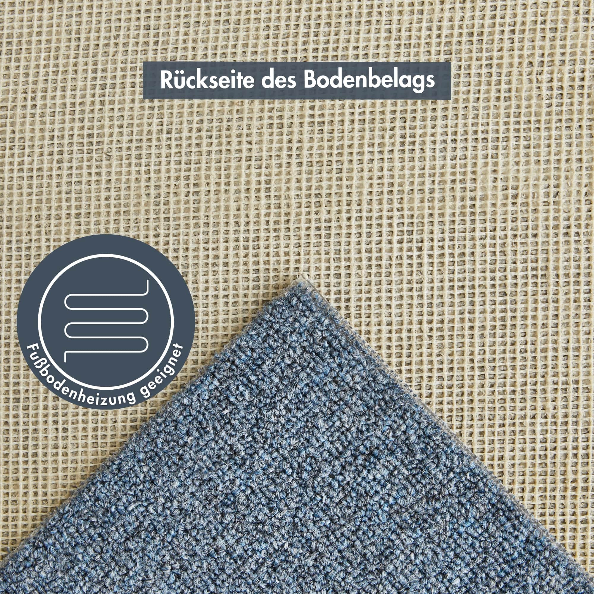 Andiamo Teppichboden »Barbara, Feinschlinge, Made in Netherlands«, rechteckig, 4,5 mm Höhe, meliert, Breite 200 oder 400 cm, strapazierfähig, pflegeleicht