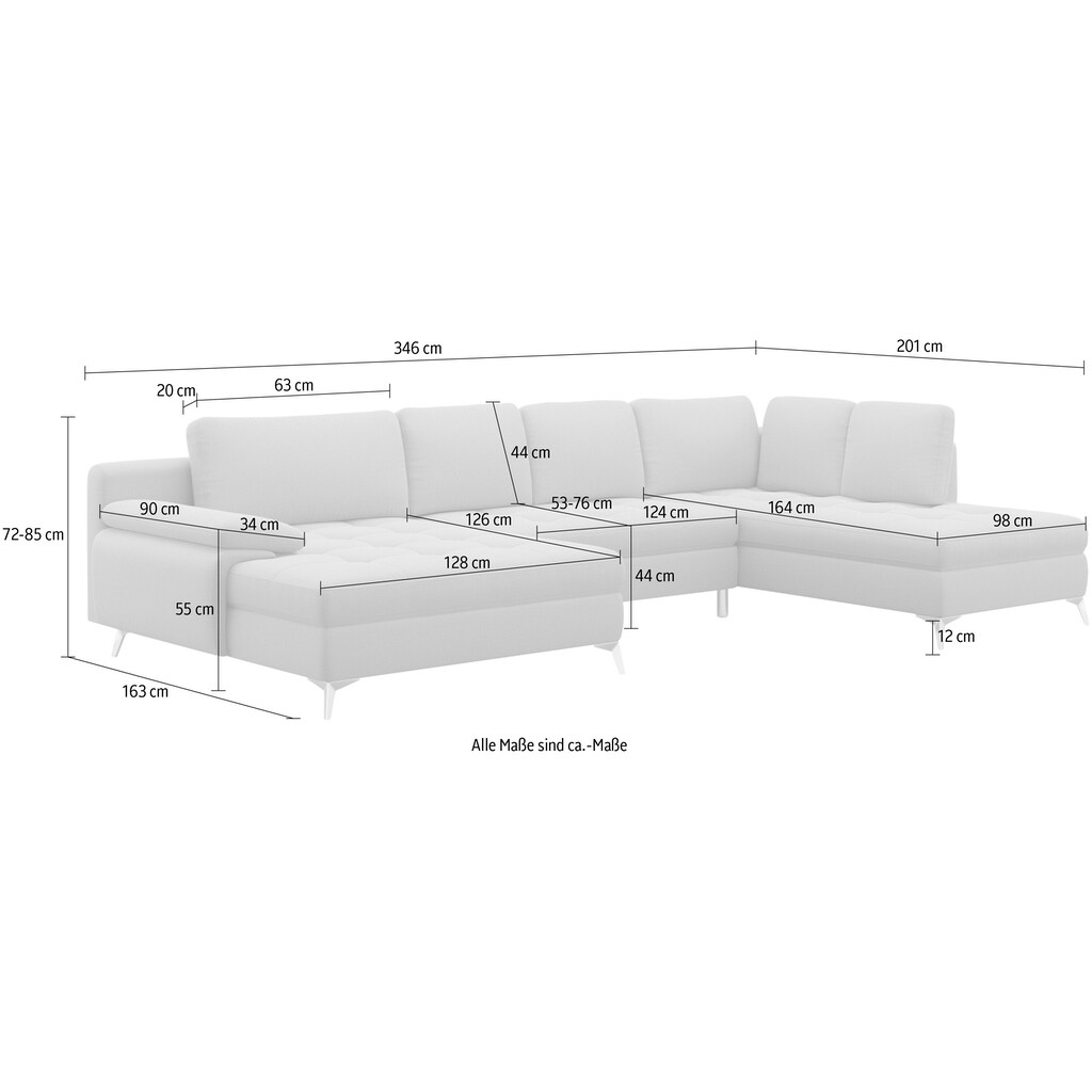 sit&more Wohnlandschaft »Latigo«