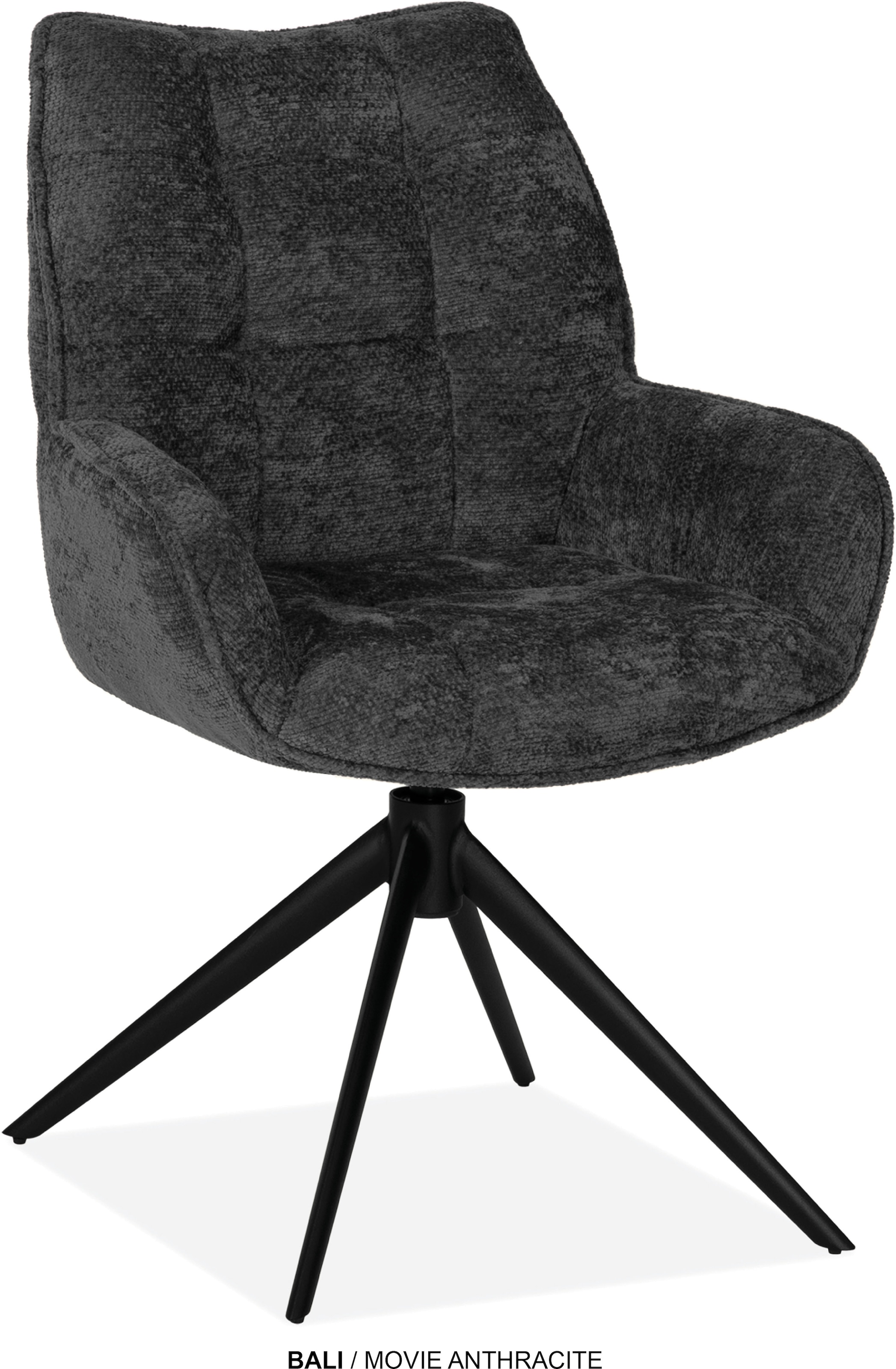 OMG Design Esszimmerstuhl »Bali« (Set) 2 Stk.Drehstuhl mit auto-return, Arm günstig online kaufen