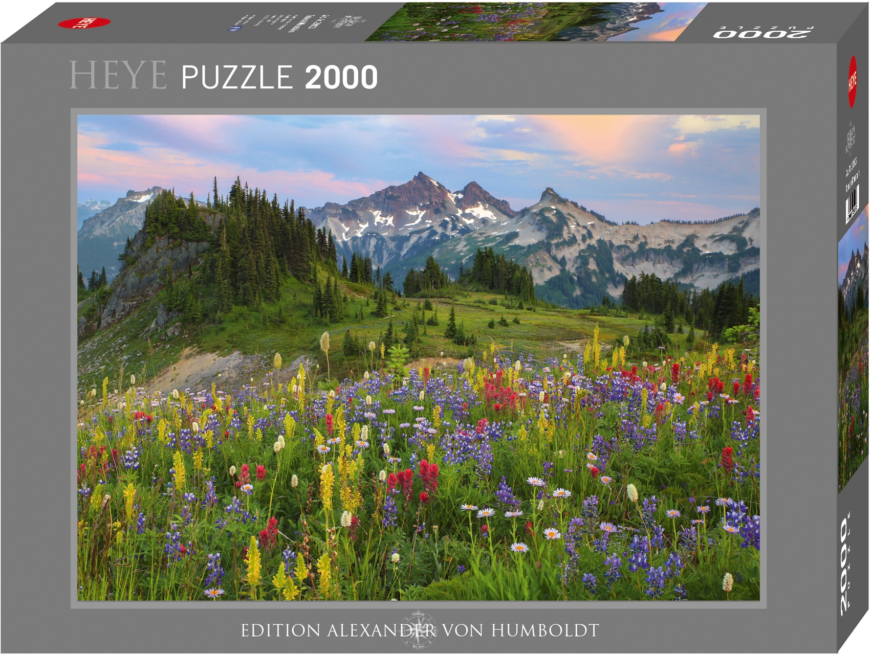 Puzzle »Tatoosh Mountains«, Made in Europe