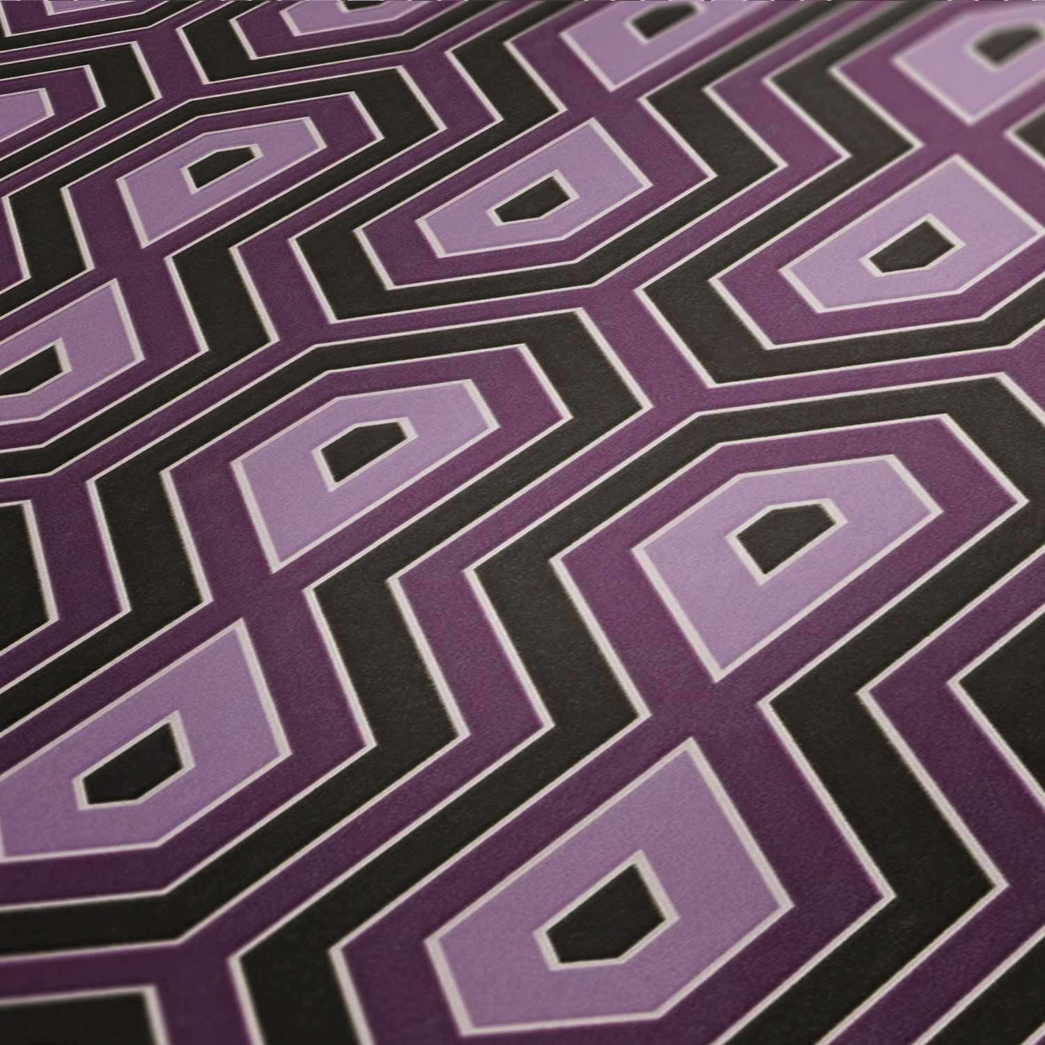 Architects Paper Vliestapete »Jungle Chic«, geometrisch-grafisch-Retro, Geometrische Tapete Retro Vintage Tapeten Wohnzimmer Schlafzimmer Flur