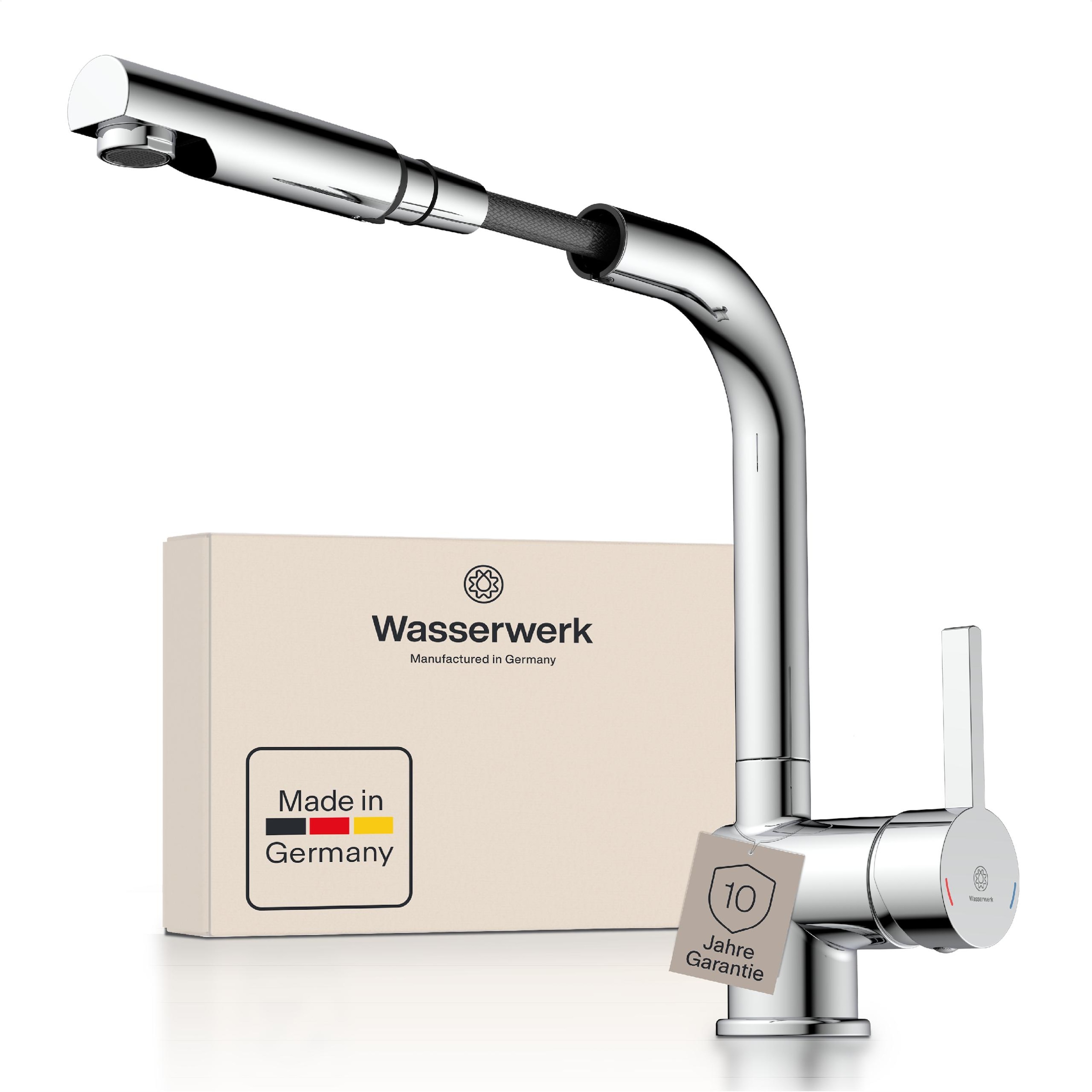 WASSERWERK Spültischarmatur »WK 4, Wasserhahn, Küche, Einhebelmischer« günstig online kaufen