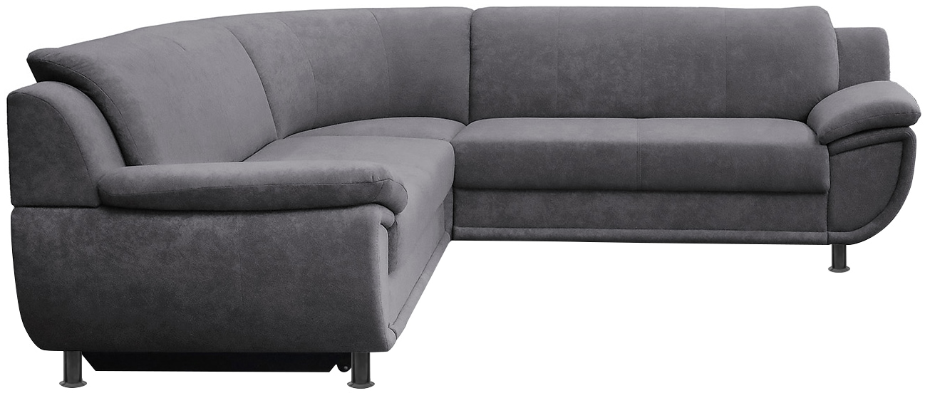 TRENDMANUFAKTUR Ecksofa "Rondo wahlweise mit Schlaffunktion, 267x247 cm (Bx günstig online kaufen