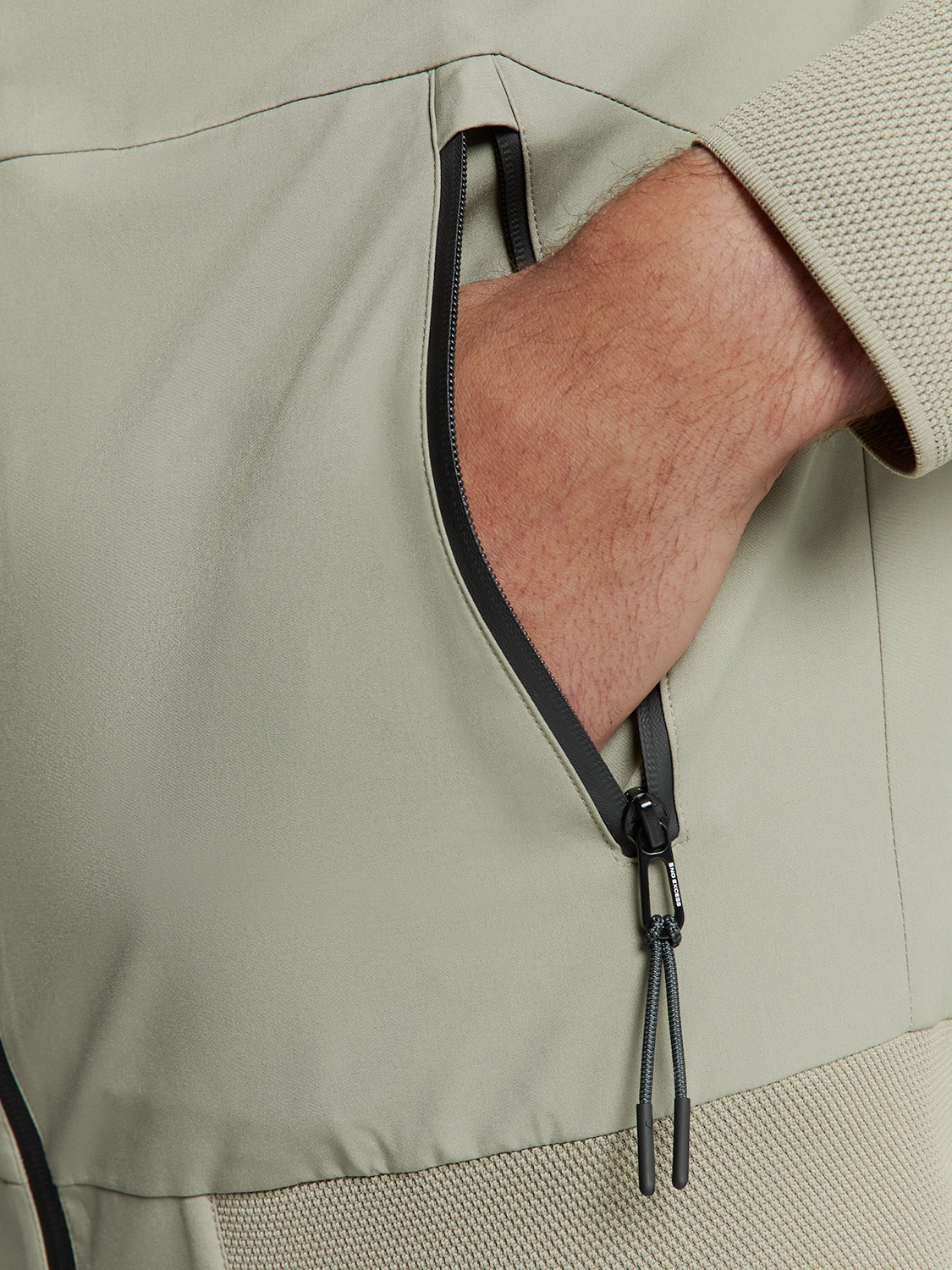 NO EXCESS Kurzjacke »No Excess Jacke mit kapuze«