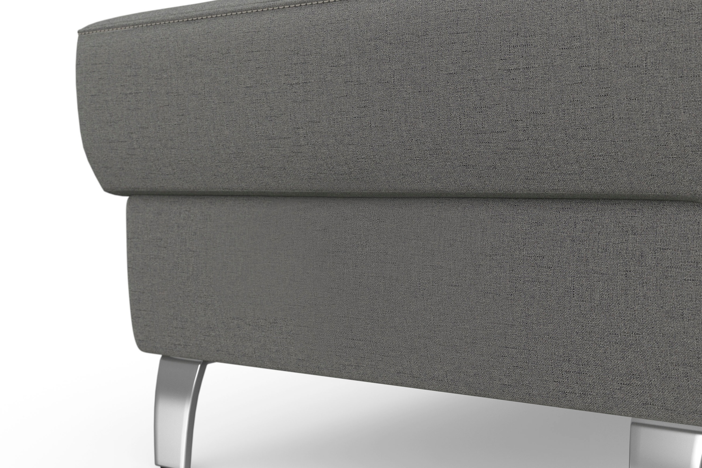sit&more Ecksofa »Visby L-Form«, wahlweise mit Bettfunktion und Bettkasten, frei im Raum stellbar