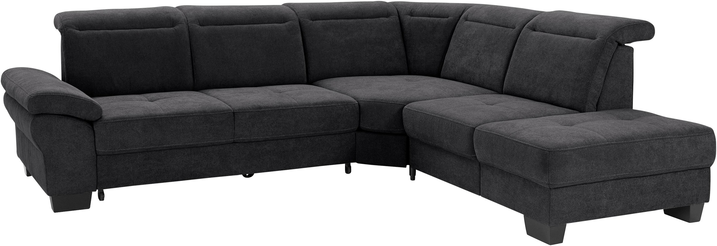 Home affaire Ecksofa »Cornwall L-Form« incl. Sitztiefenverstellung, mit Bet günstig online kaufen