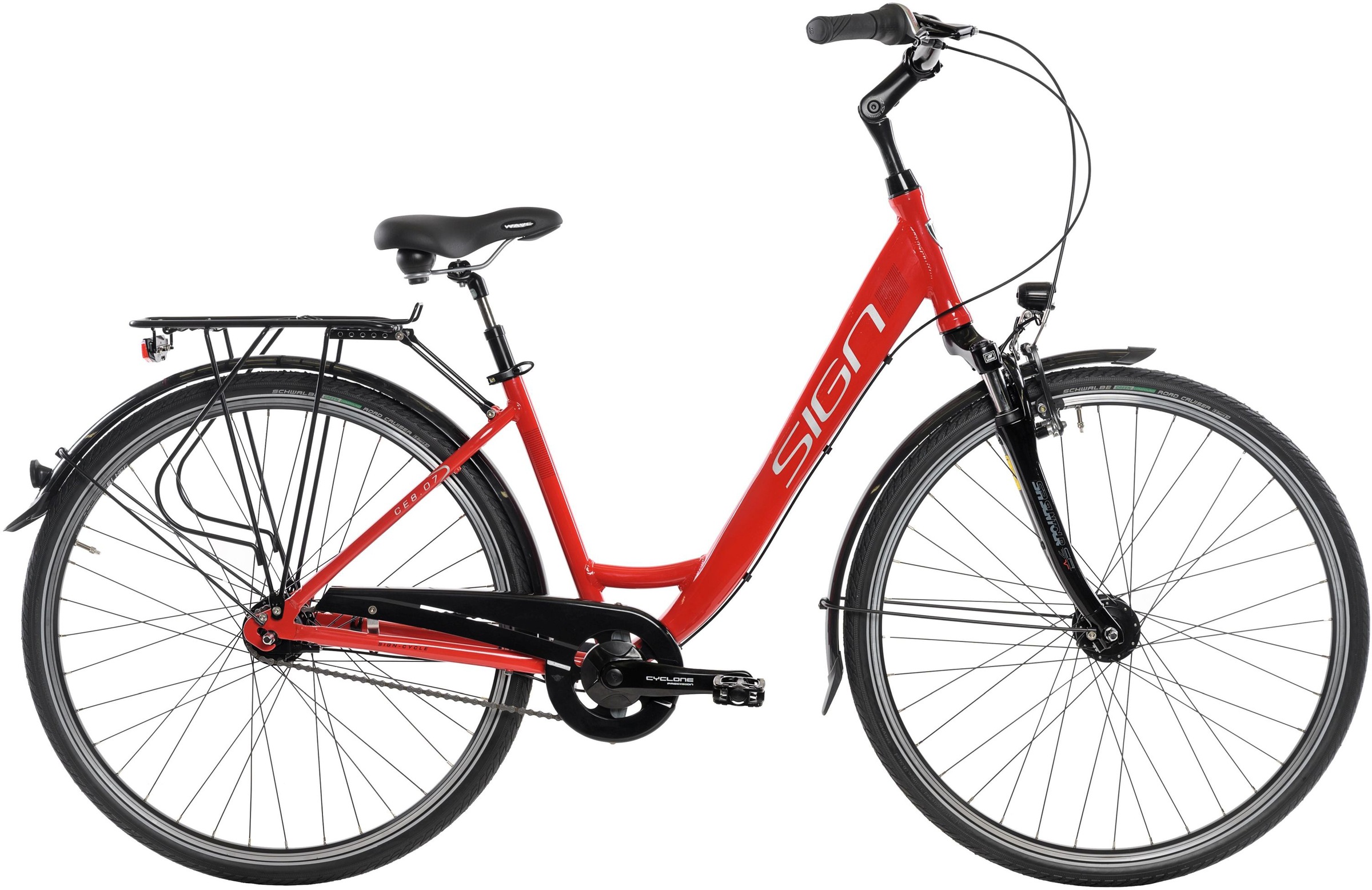 Bild von SIGN Cityrad, 3 Gang, Shimano, NEXUS SG-3C41 Schaltwerk, für Damen und Herren