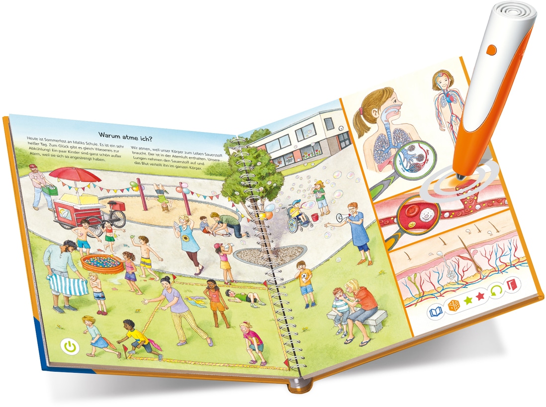 Ravensburger Buch »tiptoi® Wieso? Weshalb? Warum? Alles über den Körper«, Made in Europe