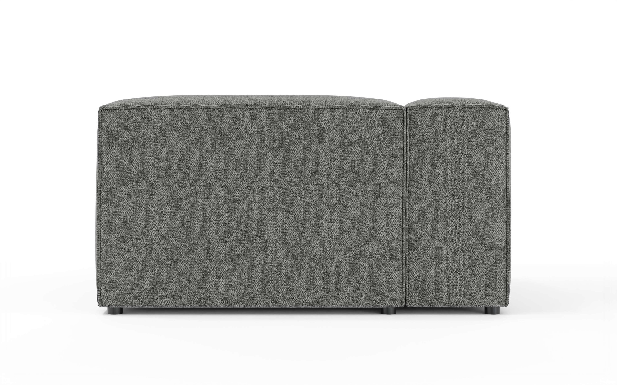 INOSIGN Ottomane »XL HAILY links/rechts bestellbar, extra tief, Maße B/T/H: 130/160/72cm«, als Modul oder separat verwendbar, für individuelle Zusammenstellung