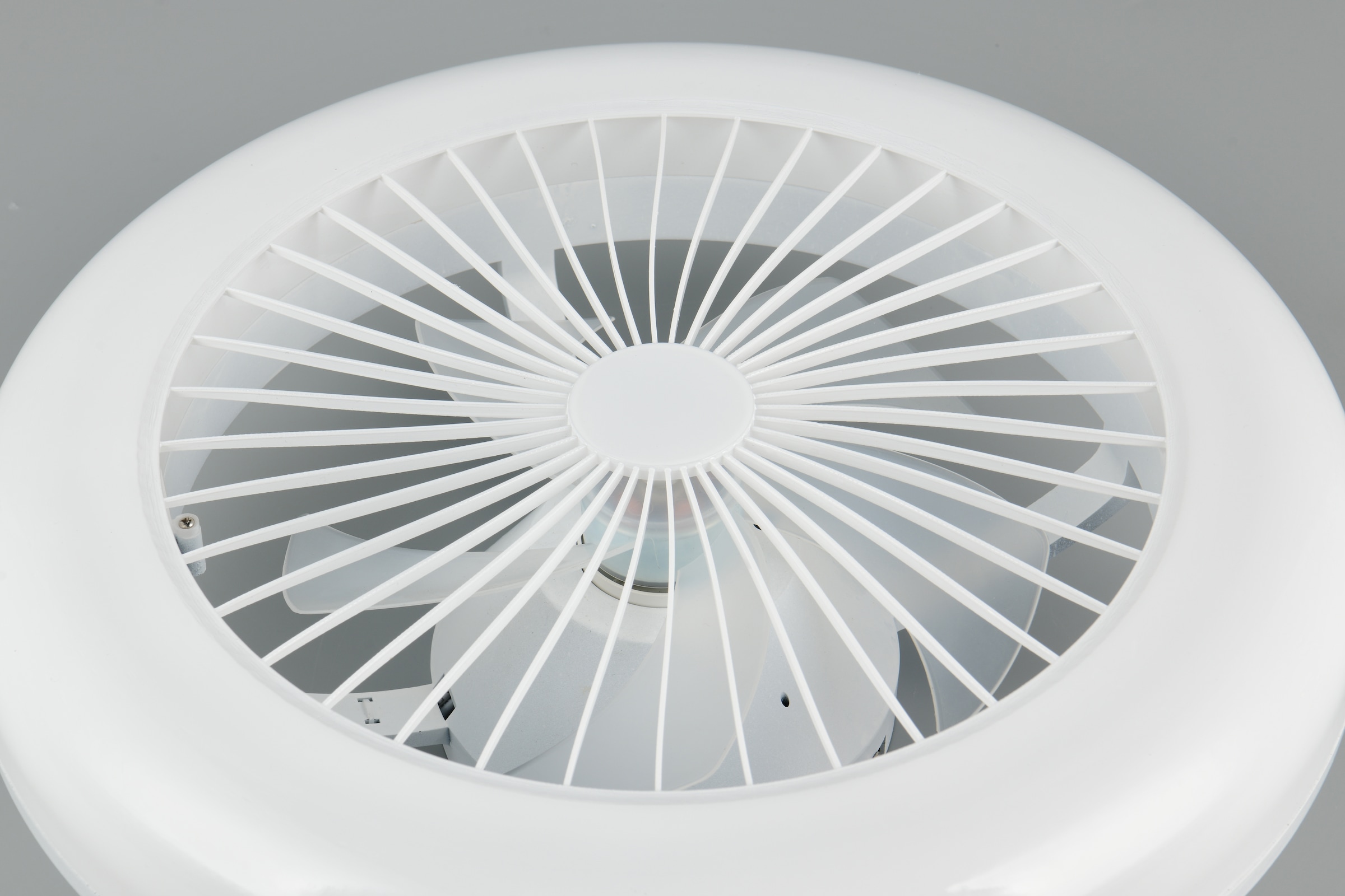 REALITY Leuchten LED Deckenleuchte »MORA mit Ventilator, Deckenventilator mit Licht inkl Fernbedienung«, 1 flammig, Leuchtmittel LED-Board | LED fest integriert, 3 Geschwindigkeiten Timer Vor- & Rücklauf LED dimmbar CCT Nachtlicht