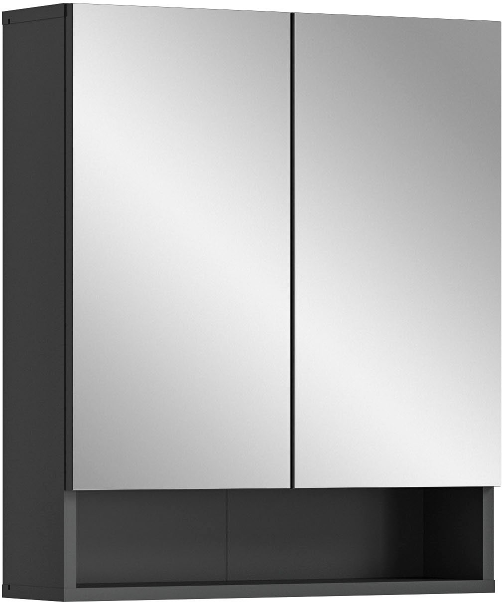 INOSIGN Badezimmerspiegelschrank »Jarvi«, (1 St.), Badmöbel, 2 Türen, 1  offenes Fach, Breite 60 cm im Online-Shop kaufen