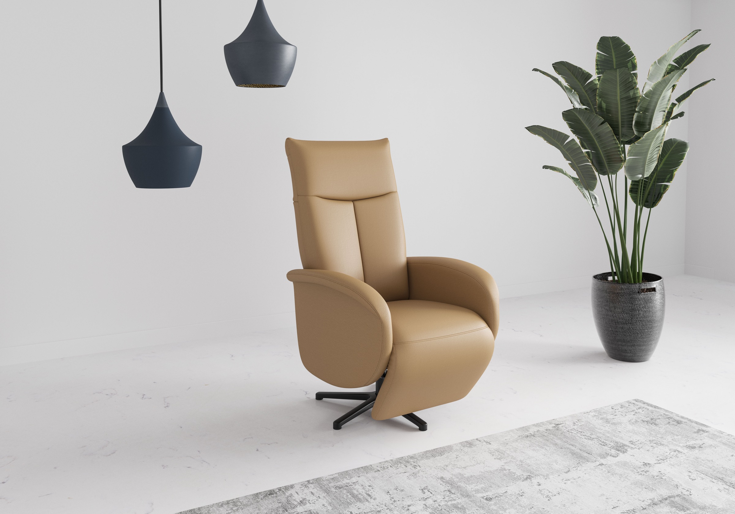 sit&more TV-Sessel »Juma, inkl. Drehfunktion & Kopfteilverstellung«, Höhe A günstig online kaufen