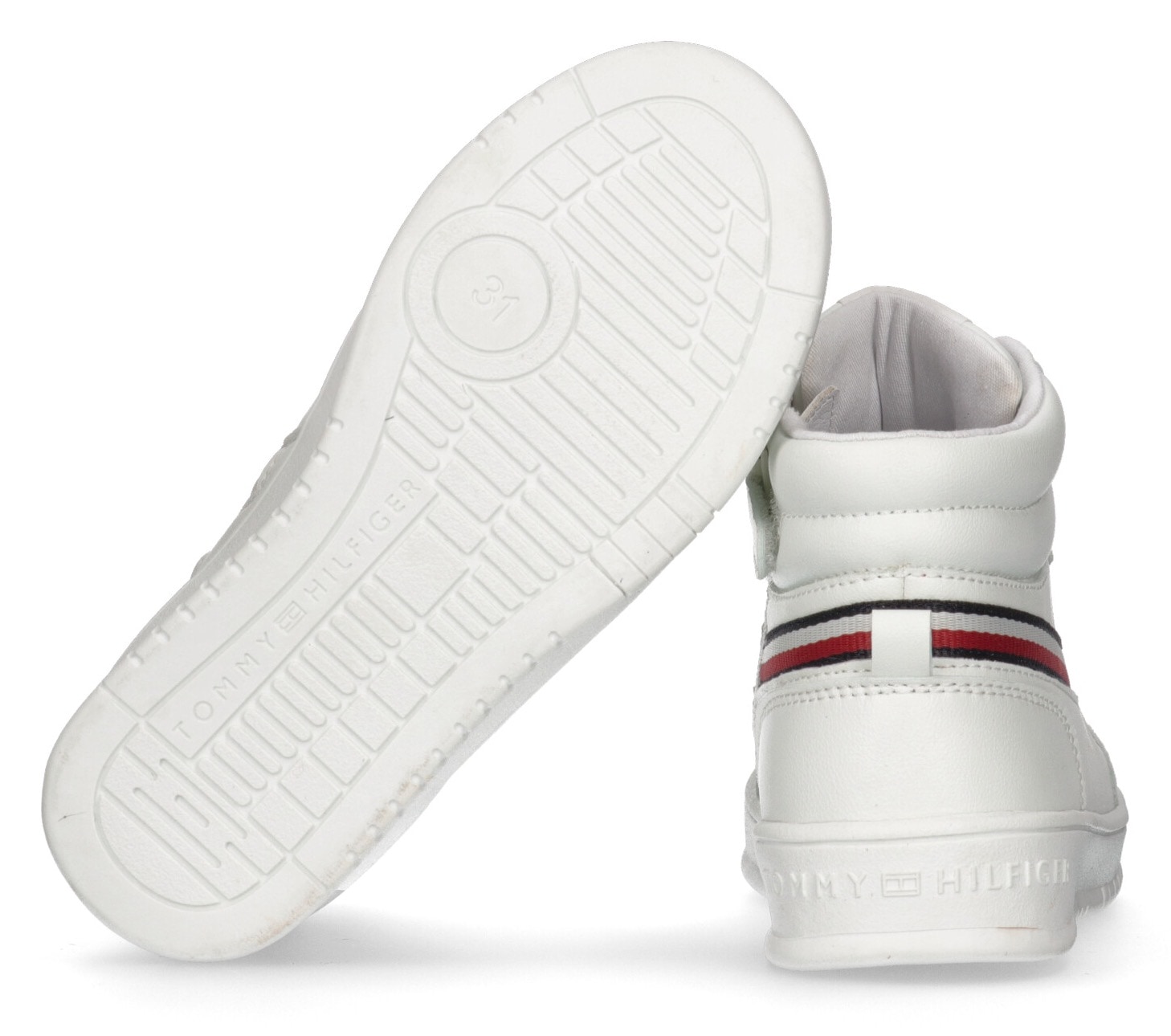 LACE-UP TOP Hilfiger »STRIPES mit bestellen Logofarben in Tommy online HIGH Sneaker SNEAKER«, Textilband