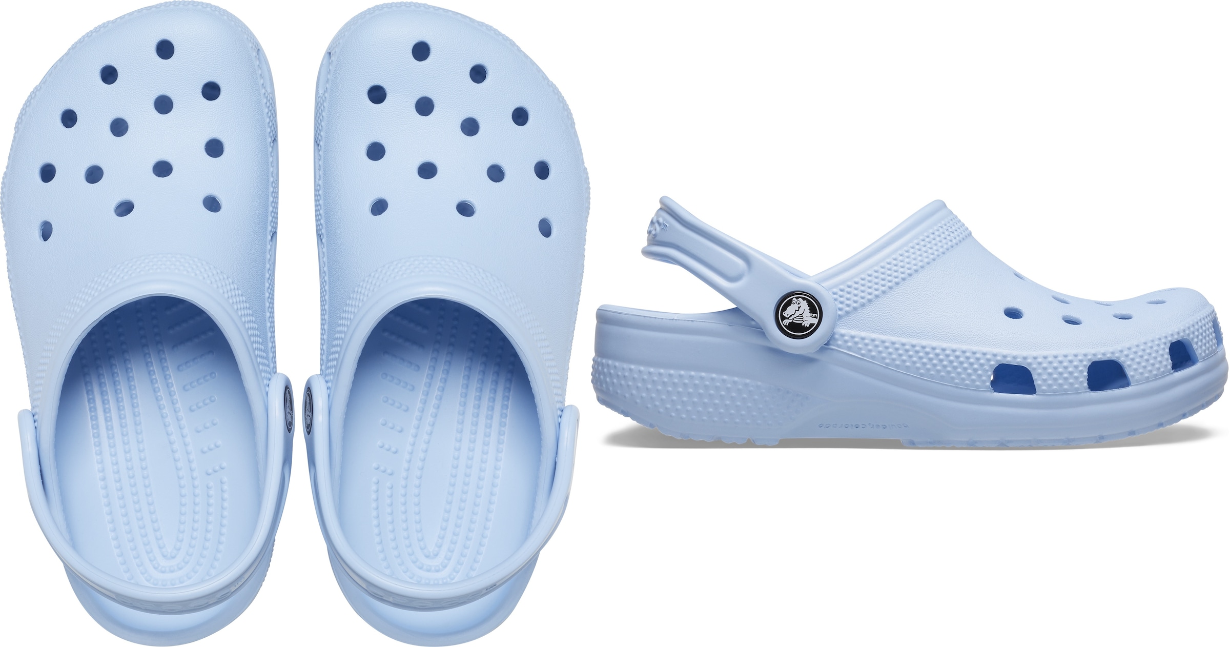 Crocs Clog »Classic Clog K«  Hausschuh, Schlappen, Strandschuh, Sandale mit Fersenriemen