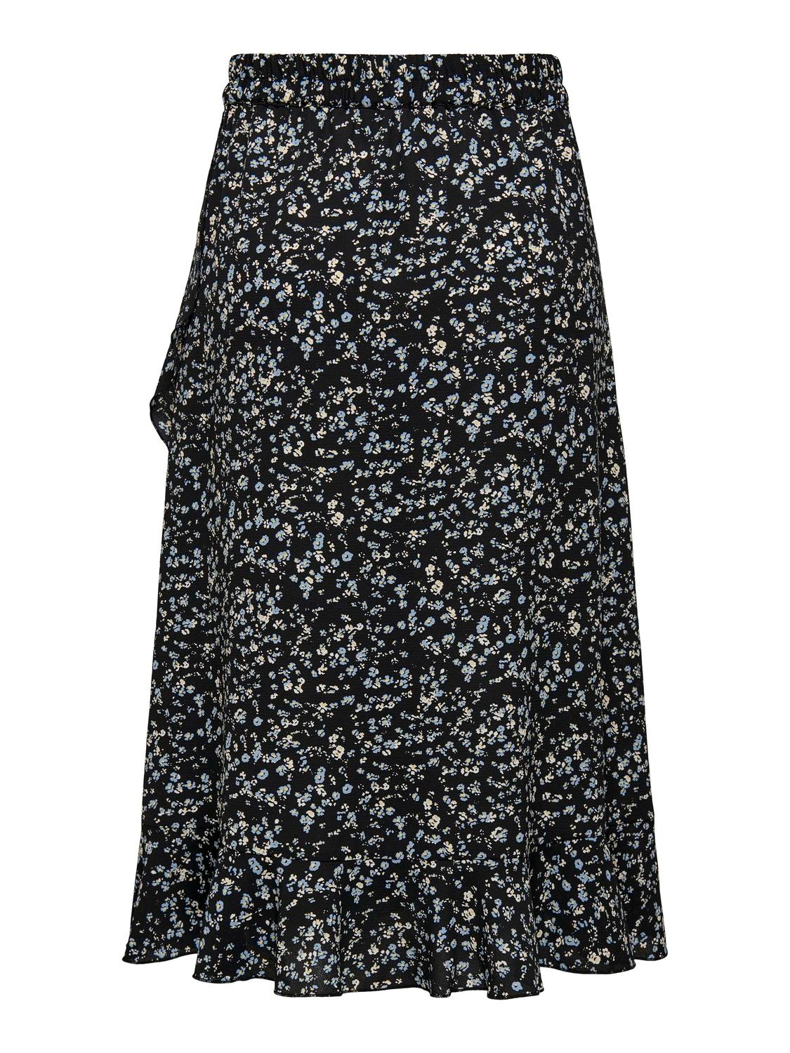 2. Bild von ONLY Wickelrock »ONLCARLY FLOUNCE LONG SKIRT«