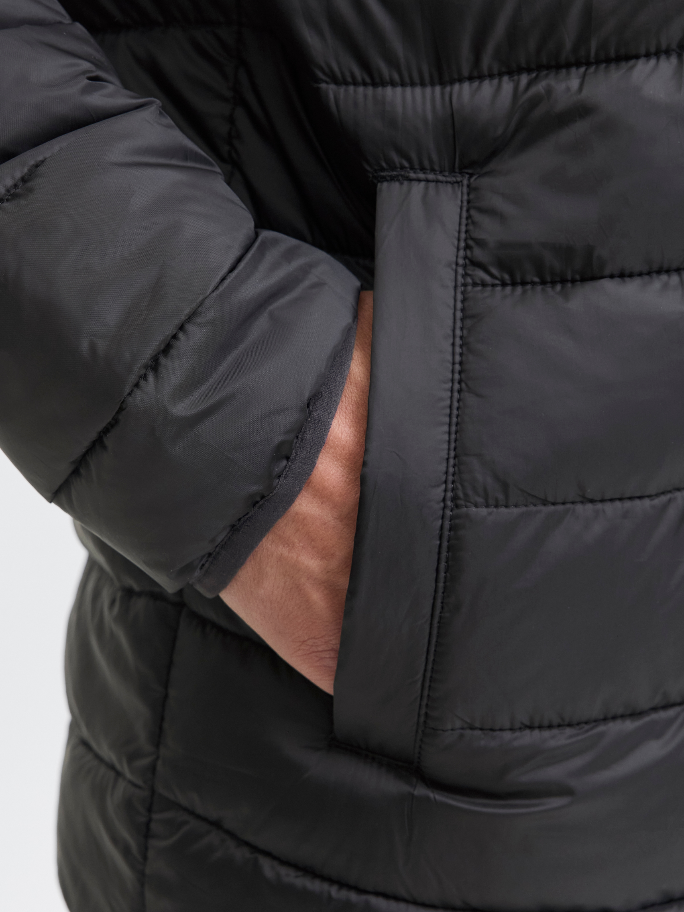 Jack & Jones Steppjacke »JJWEST LIGHT PUFFER HOOD« mit Kapuze