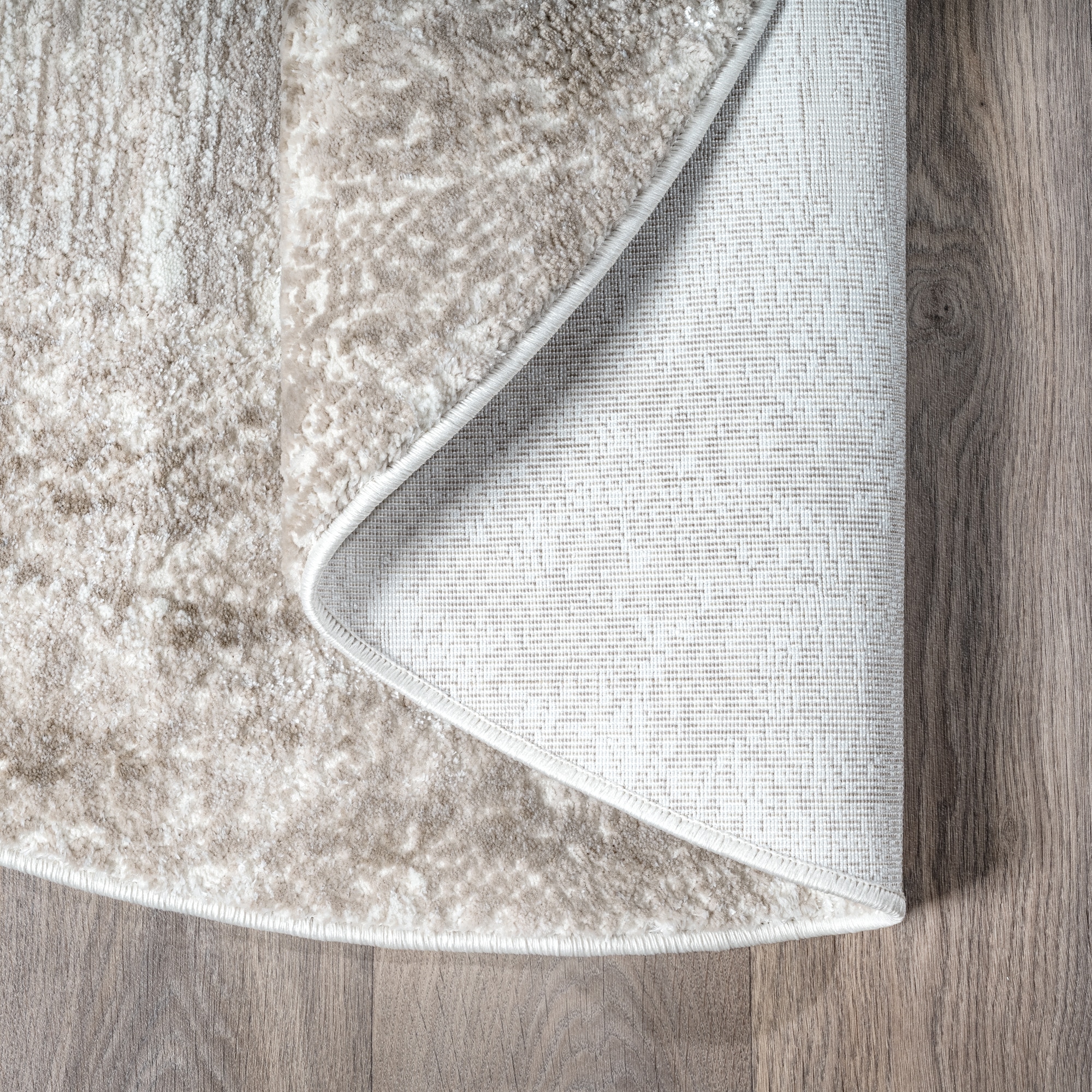 Sanat Teppich »Harmony 3215 , auch als Läufer« rund 12 mm Höhe weicher Kurzflorteppich, meliert, Wohnzimmer, Schlafzimmer