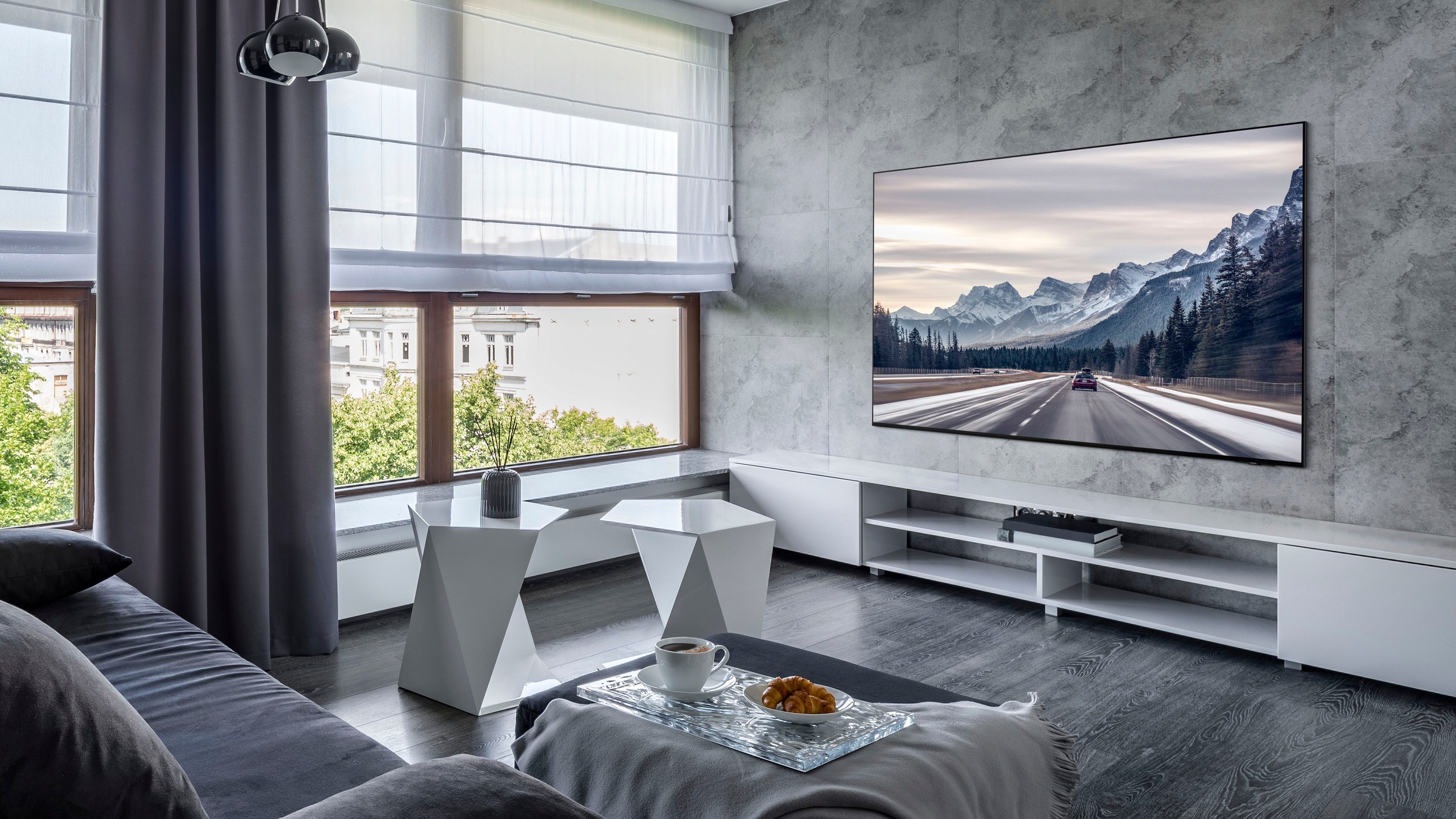 Samsung OLED-Fernseher »GQ55S95DAT«, 4K Ultra HD, Smart-TV, Neural Quantum 4K AI Gen2 Prozessor, Glare Free, bis zu 144Hz