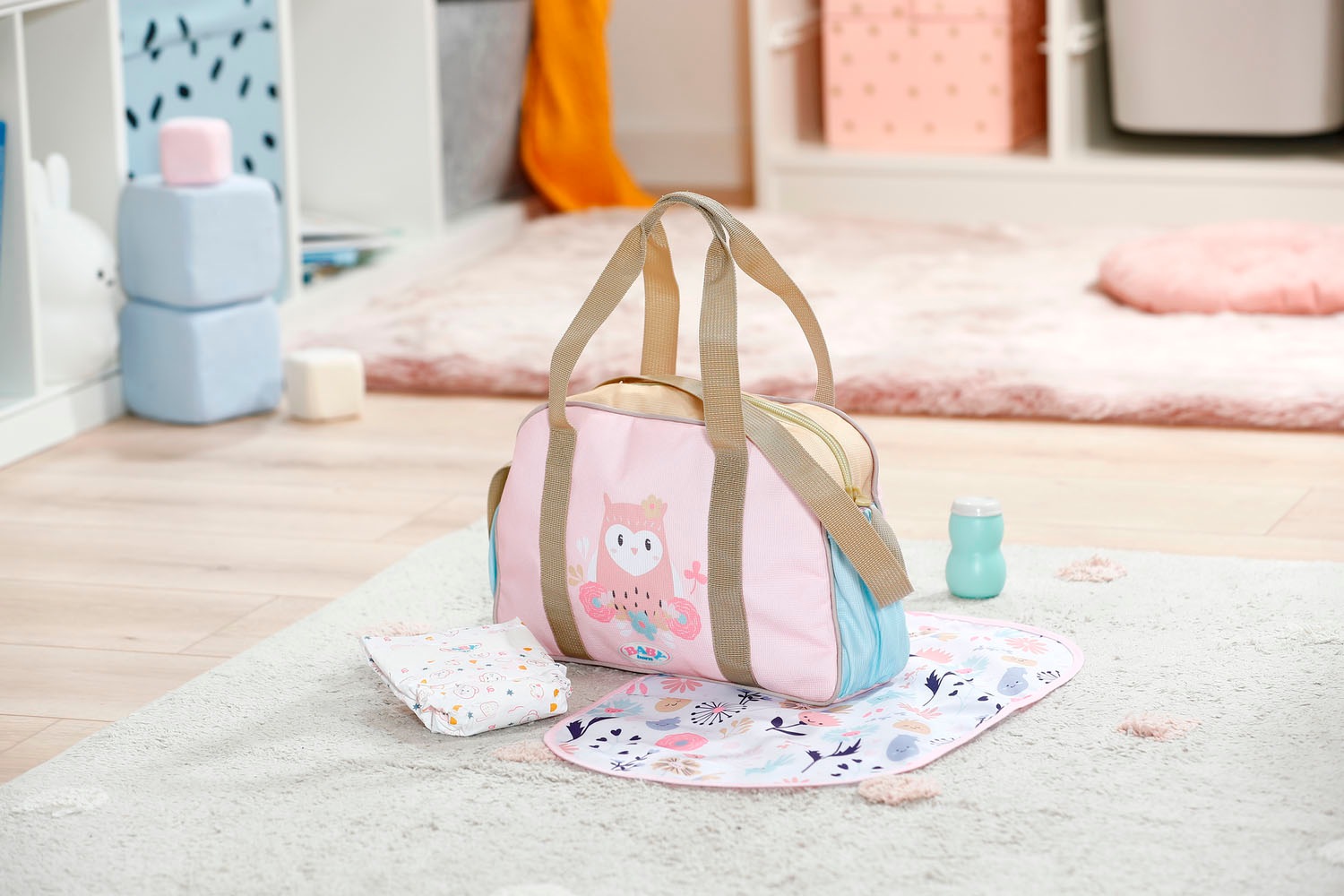 Baby Born Puppen Wickeltasche »Wickeltasche Blumen«