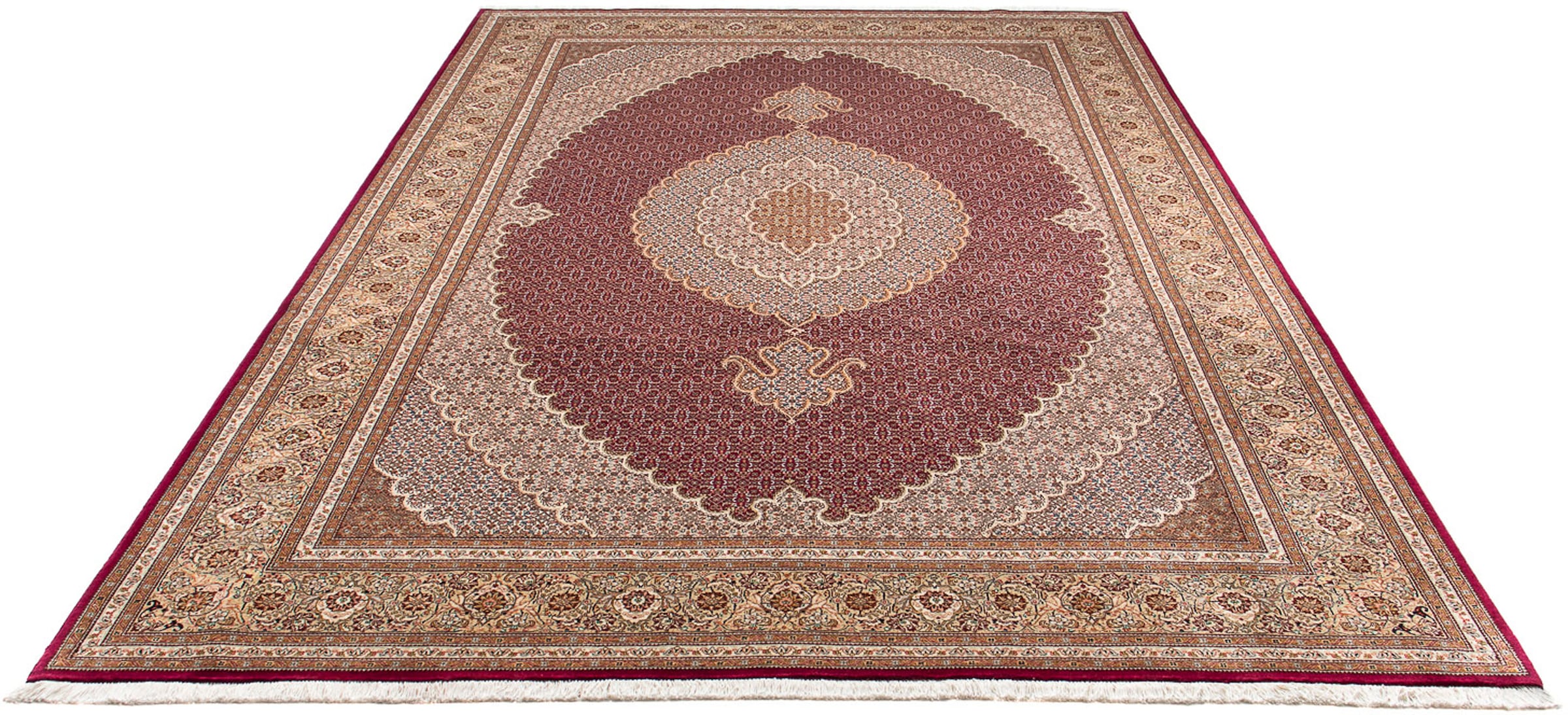 morgenland Orientteppich »Perser - Täbriz - 302 x 198 cm - rot«, rechteckig günstig online kaufen