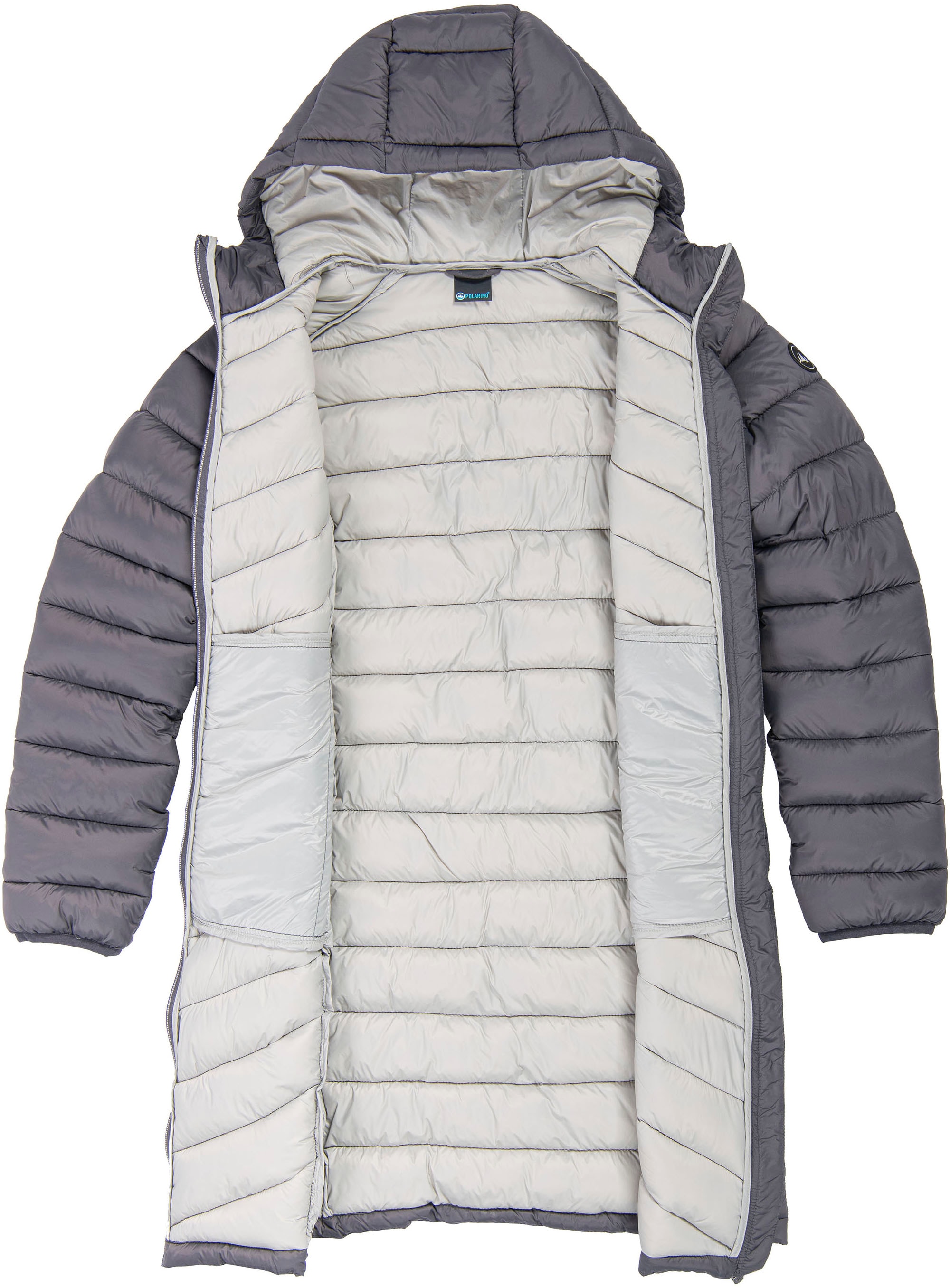 Polarino Steppmantel besonders leicht aber mit großem Wärmerückhaltevermögen