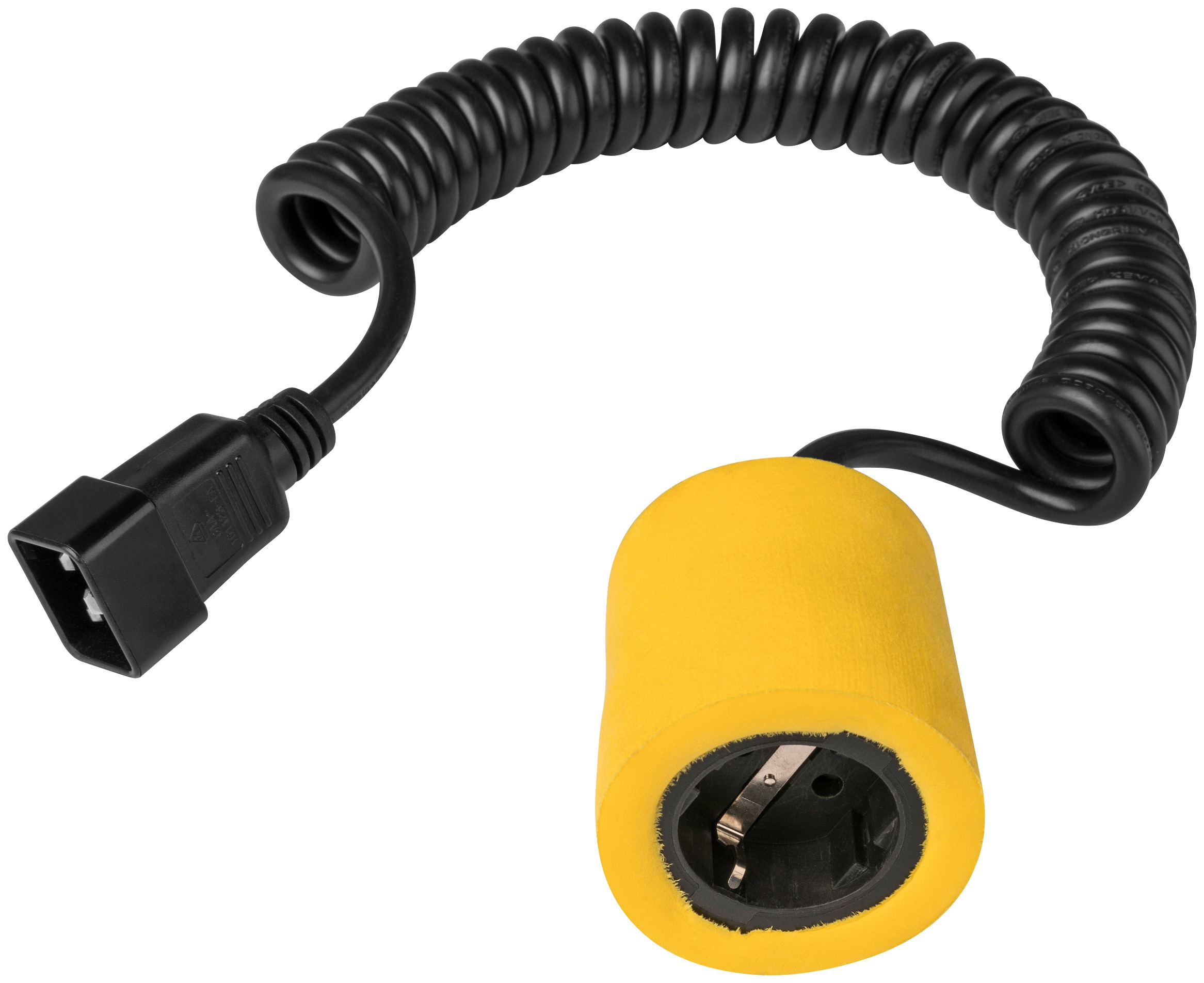 SCHELLENBERG Strom-Adapterkabel »für Garagentorantriebe Smart Drive L und XL«, 2800 cm, Spiralkabel 2,8 m lang, vielseitig einsetzbare Zusatzsteckdose