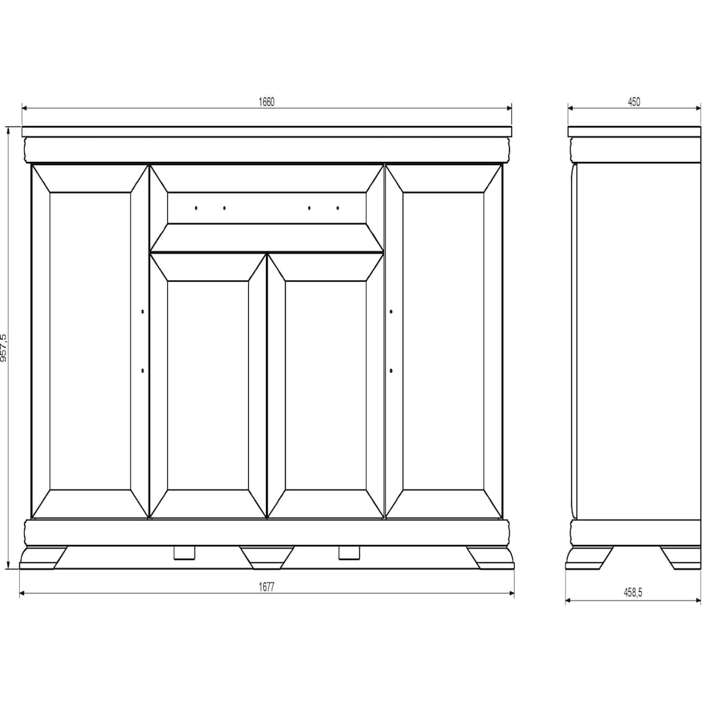 Home affaire Buffet »Royal«