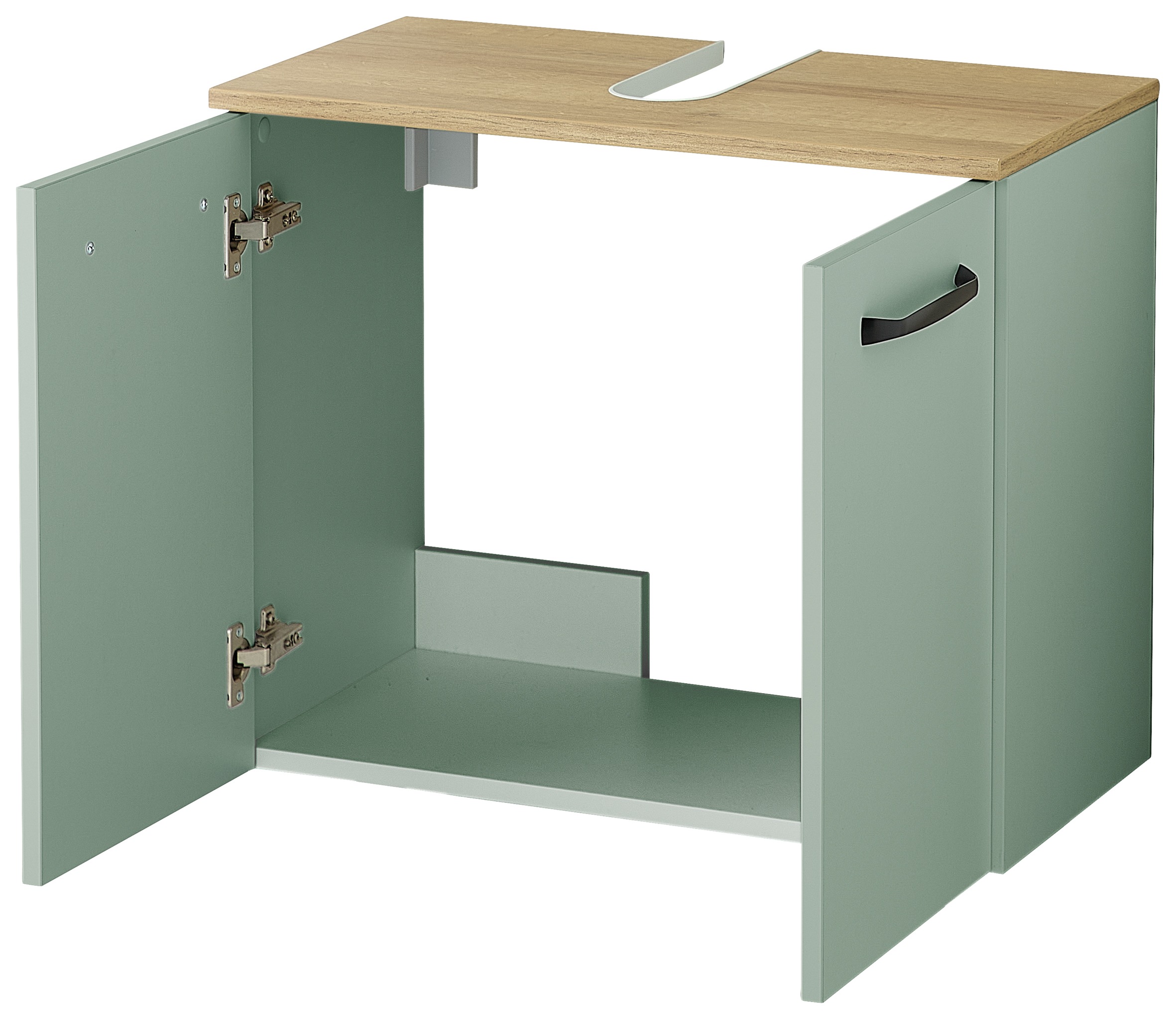 Saphir Badmöbel-Set »Quickset 500, Waschbeckenunterschrank mit Spiegel« 6 Stk. tlg.