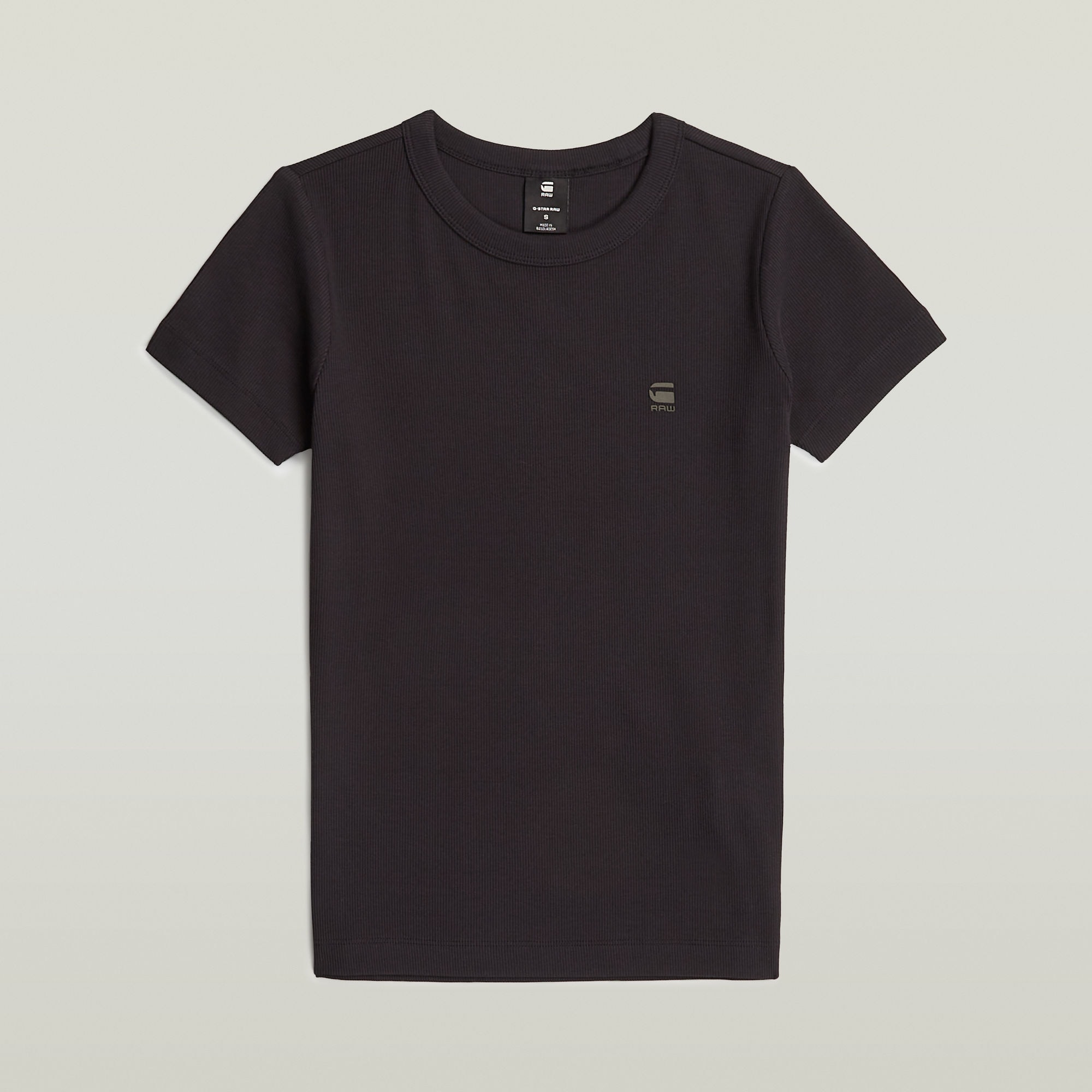 G-STAR T-Shirt »Rib Cap Sleeve«, aus Rippjersey