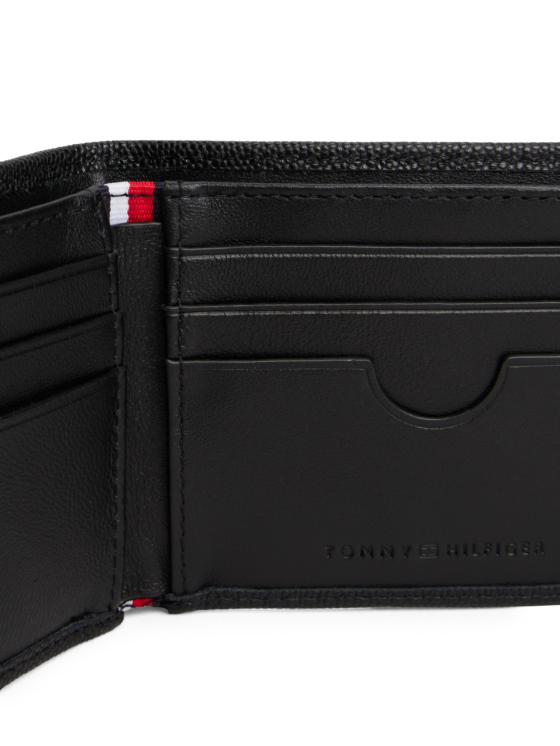Tommy Hilfiger Geldbörse »TH FLAG MINI CC WALLET«, Men Geldbeutel, Portemonnaie mit typischer Logoflag