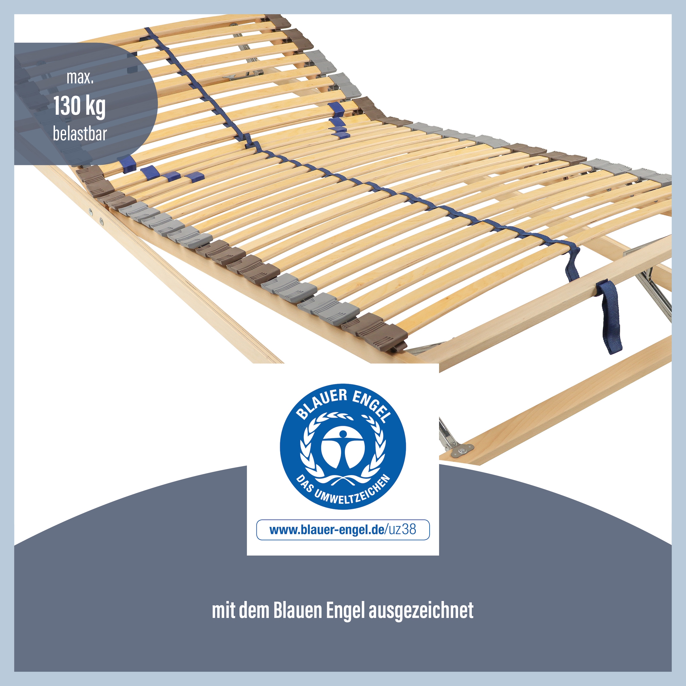 Beco Lattenrost »Blue Star KF«, (1 St.), ausgezeichnet mit dem Blauen Engel