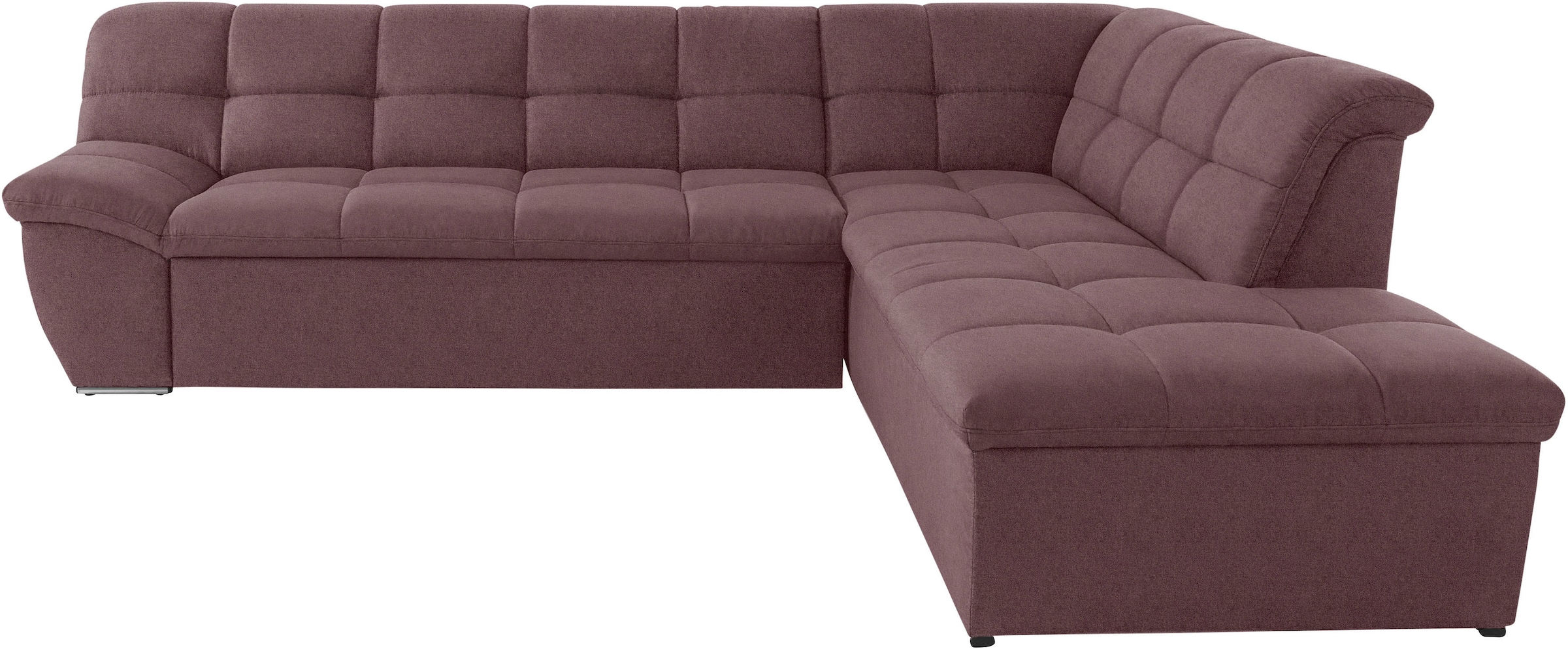 DOMO collection Ecksofa »Lagoa L-Form«, wahlweise mit Bettfunktion, frei im Raum stellbar, große Farbvielfalt