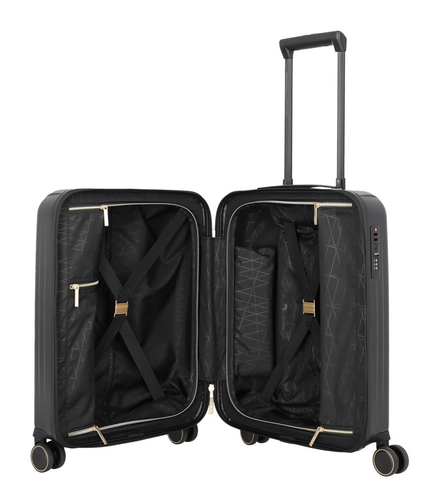travelite Hartschalen-Trolley »BARBARA & travelite | BARBARA NOVELTY, verschiedene Größen und Farben«, 4 Rollen, Hartschalen-Kofferset Reisegepäck Volumenerweiterung bei M