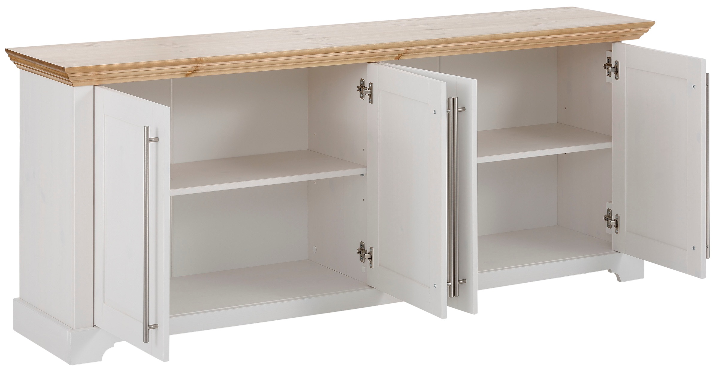 Home affaire Kommode »Meliss«, aus massiver Kiefer, FSC® 4-türig, Breite 171 cm