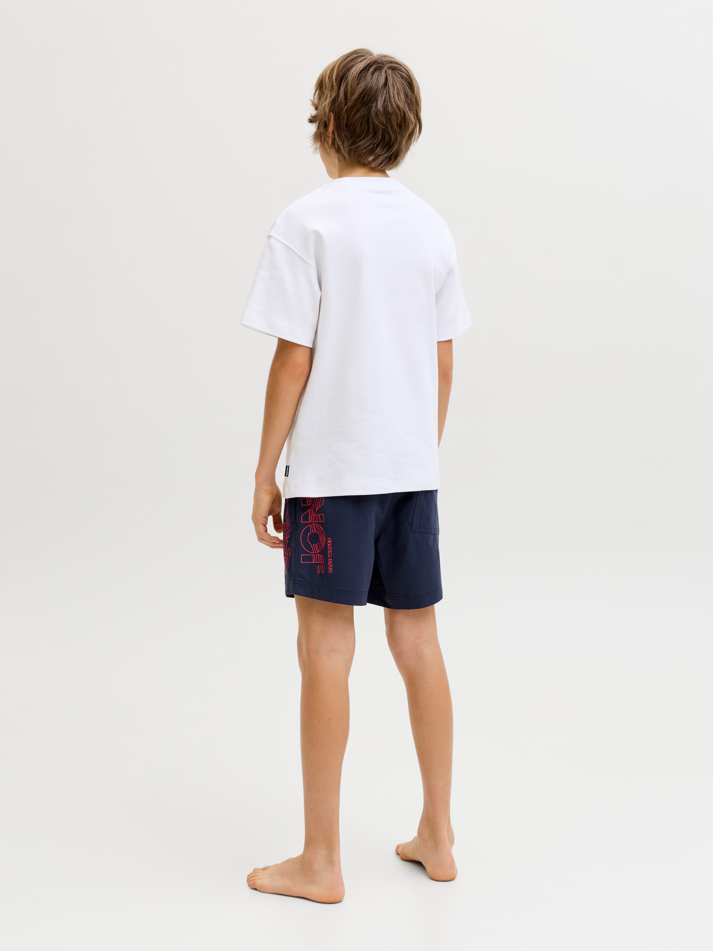 Jack & Jones Junior Badeshorts »JPSTMAUI WAVE LOGO SWIM SHORTS SN JNR«